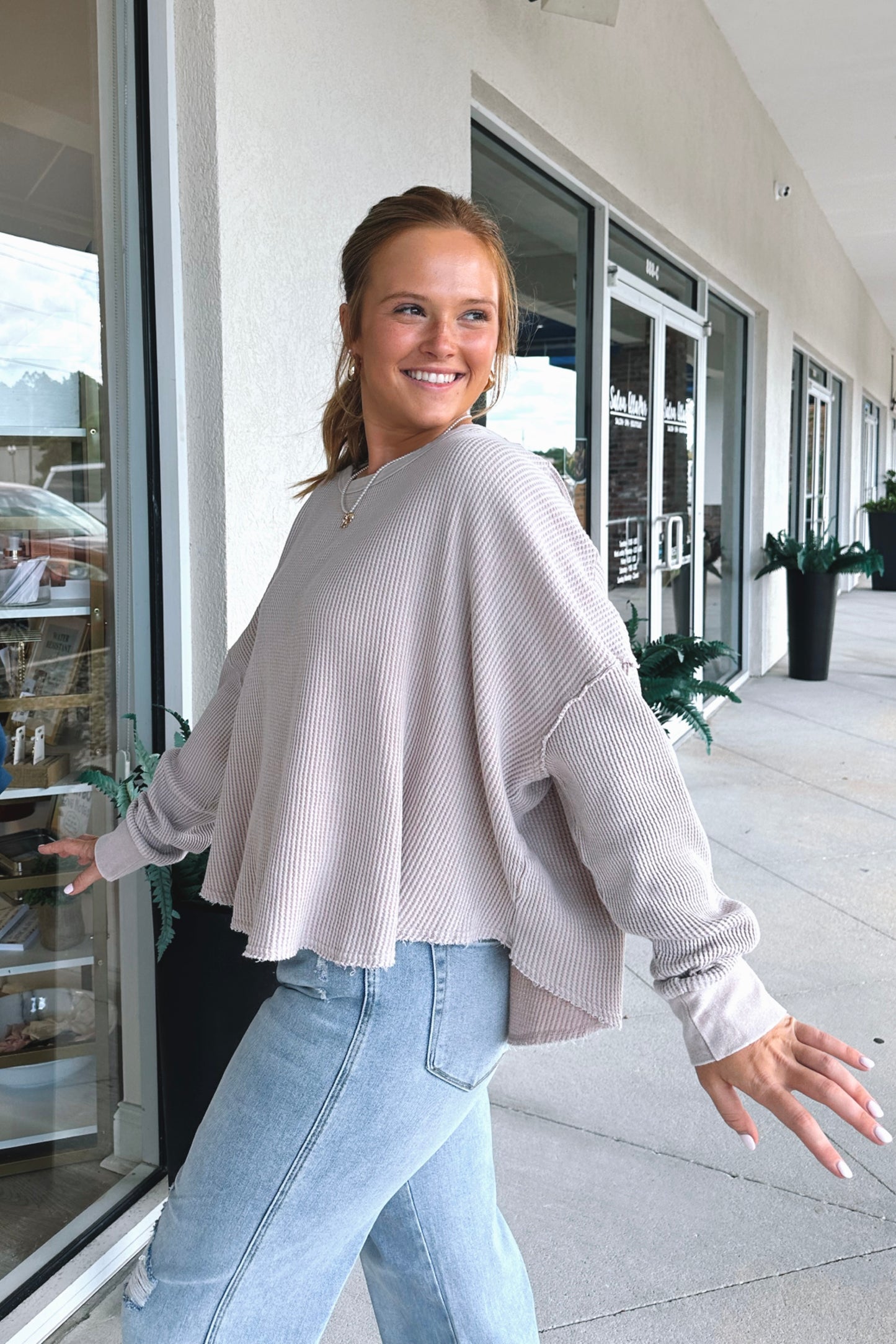 Waverly Waffle Top