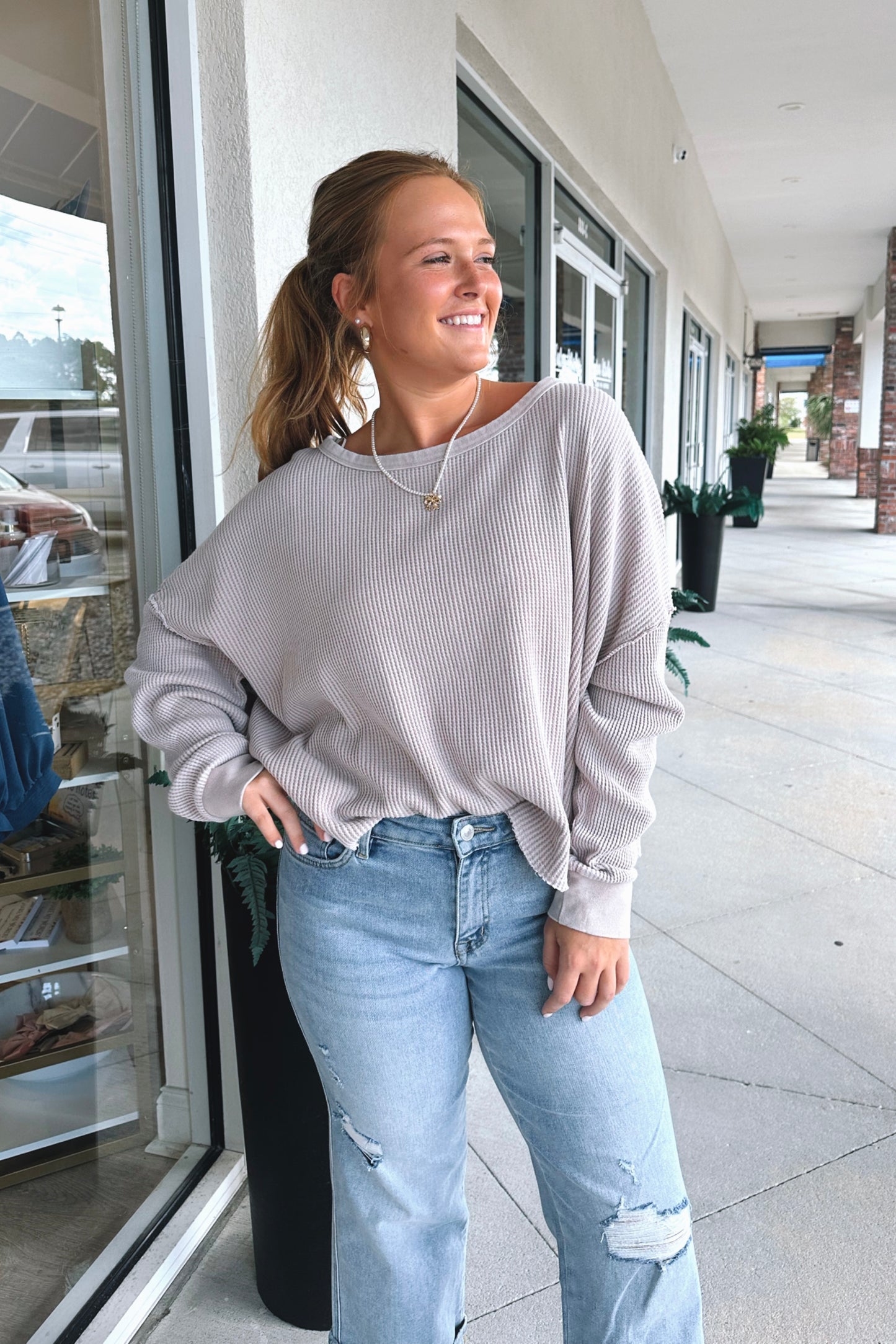 Waverly Waffle Top