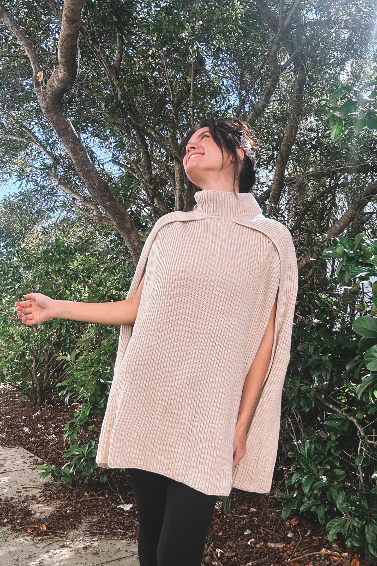 Felicity Cape Sweater