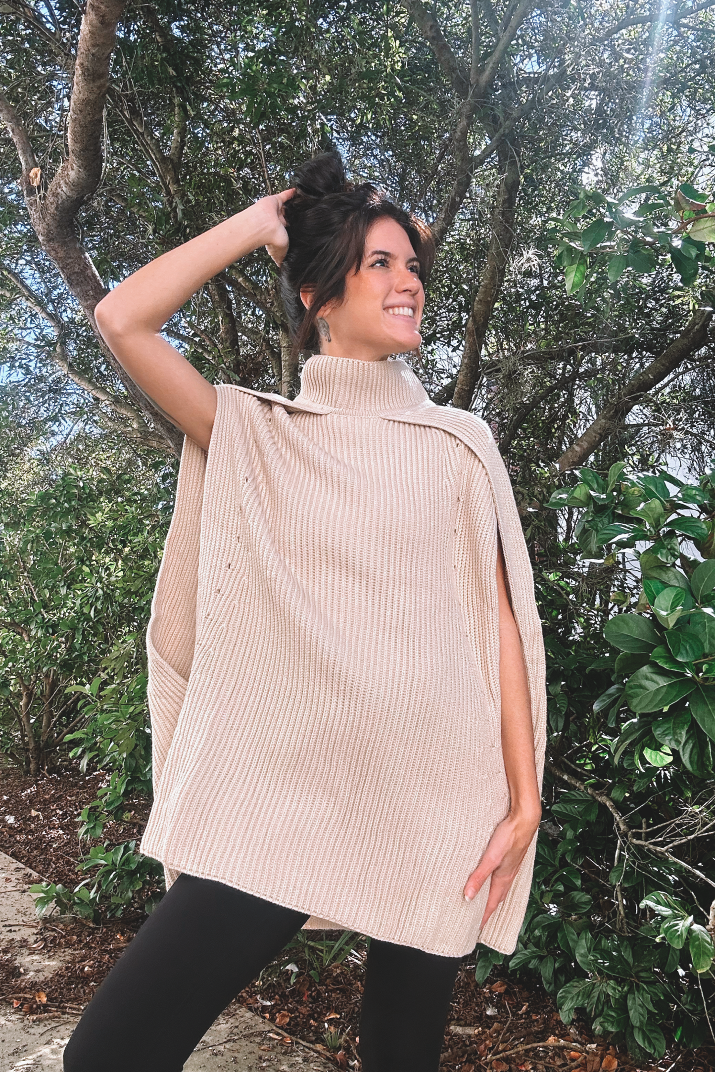 Felicity Cape Sweater