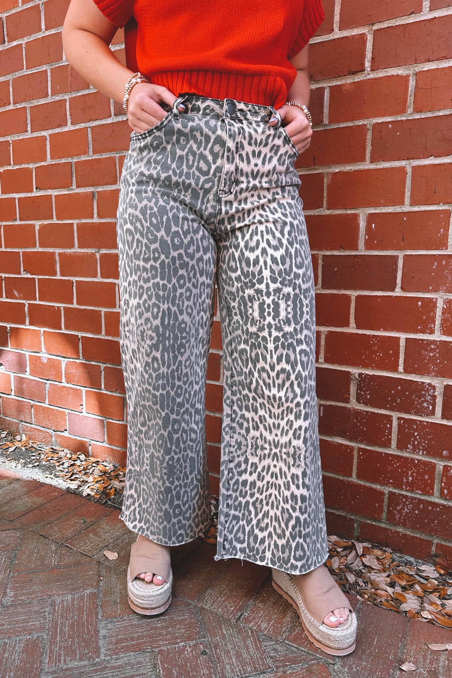 Safari Wide-Leg Pant