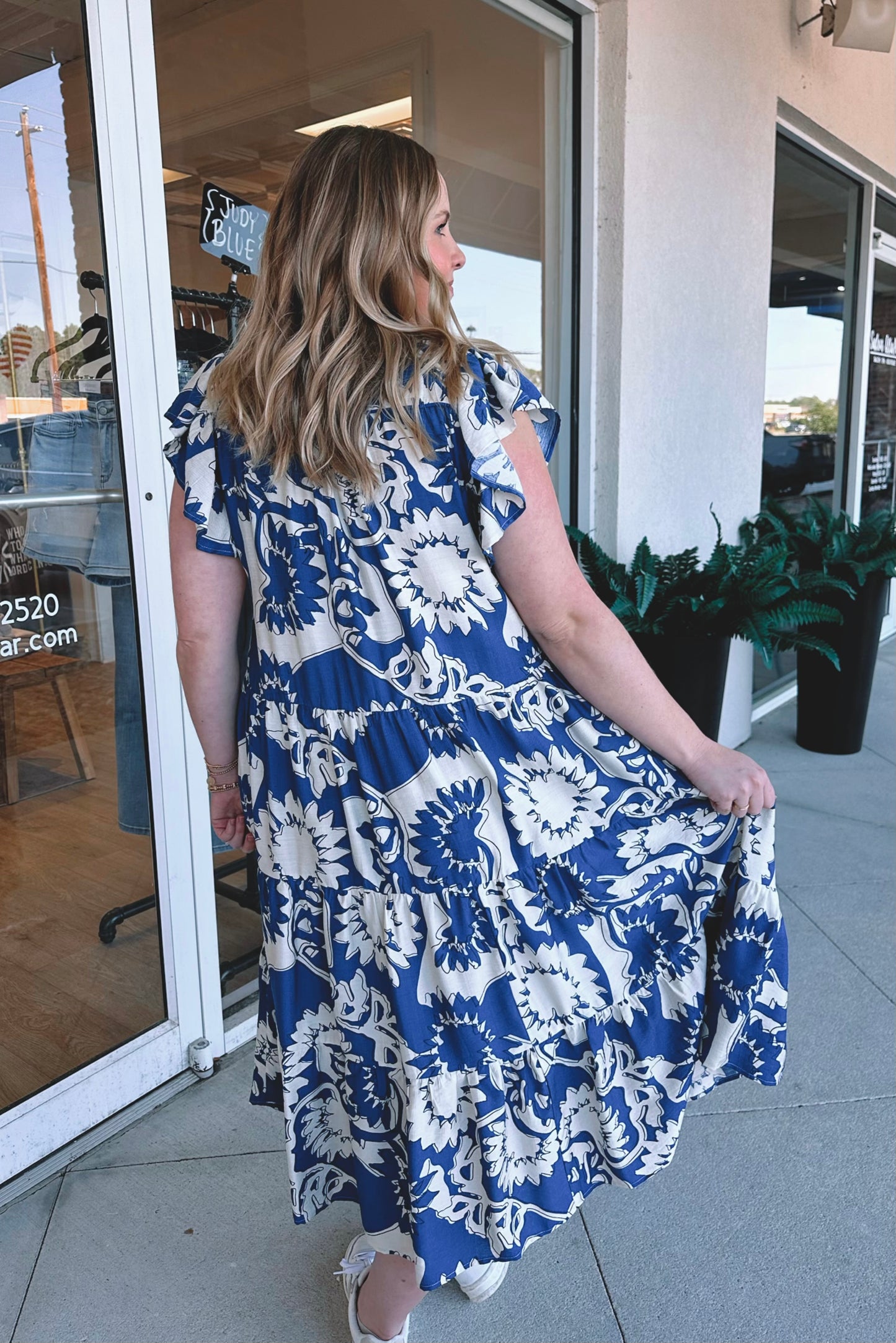 Flutter Midi Dress
