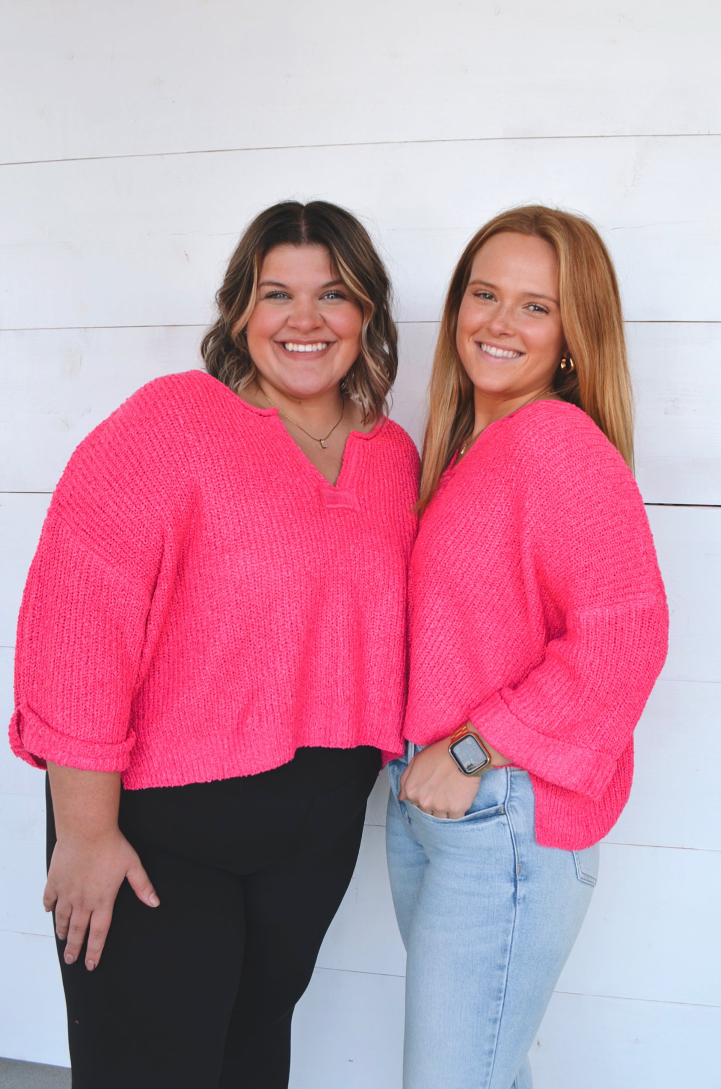 Landon Split-Neck Sweater
