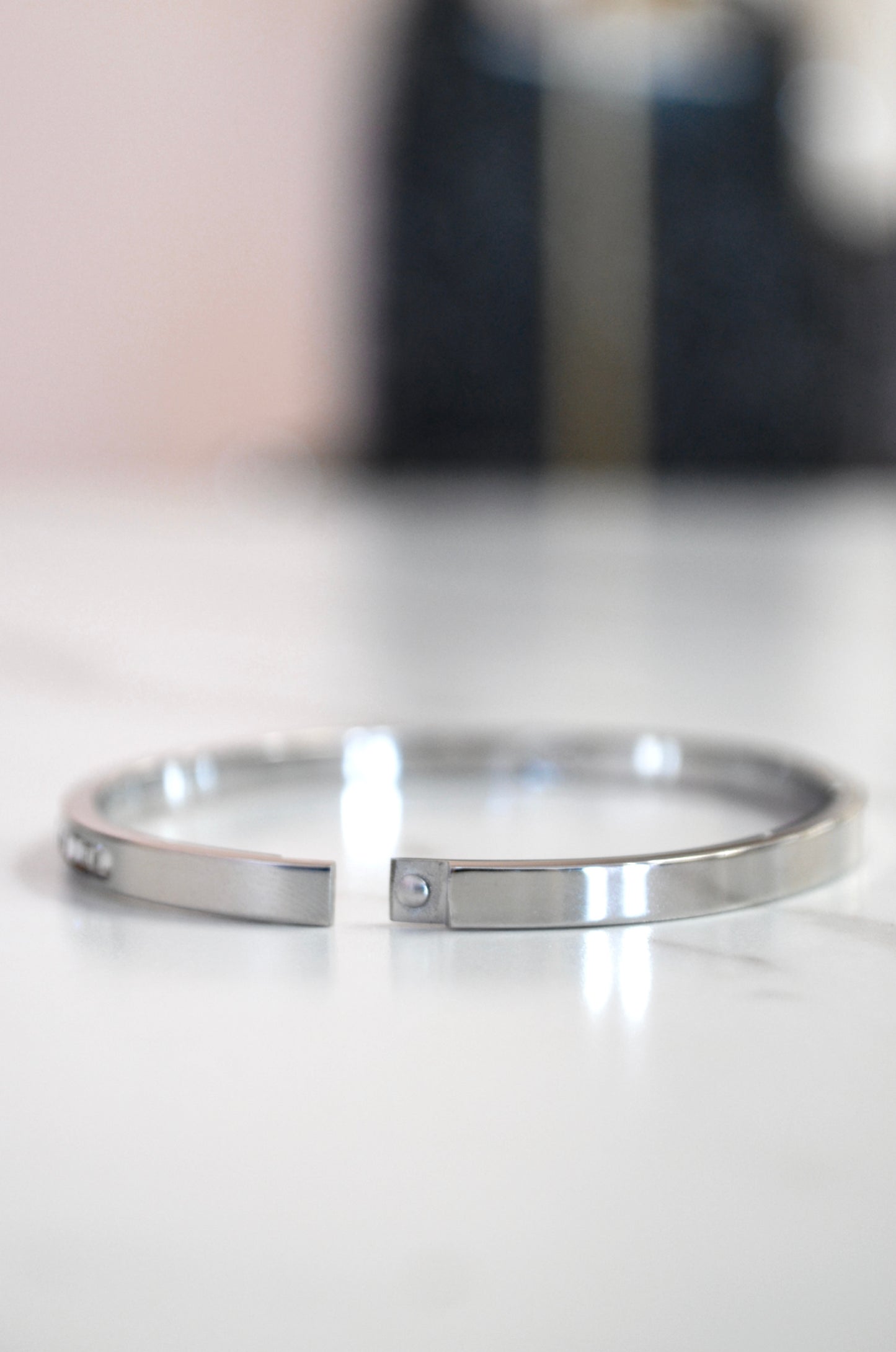 SS Pave Bangle
