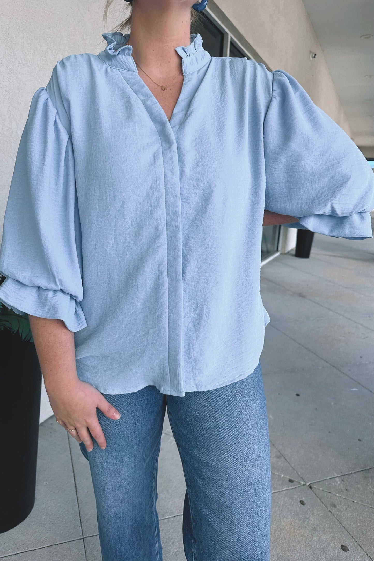 Marie 3/4 Sleeve Top