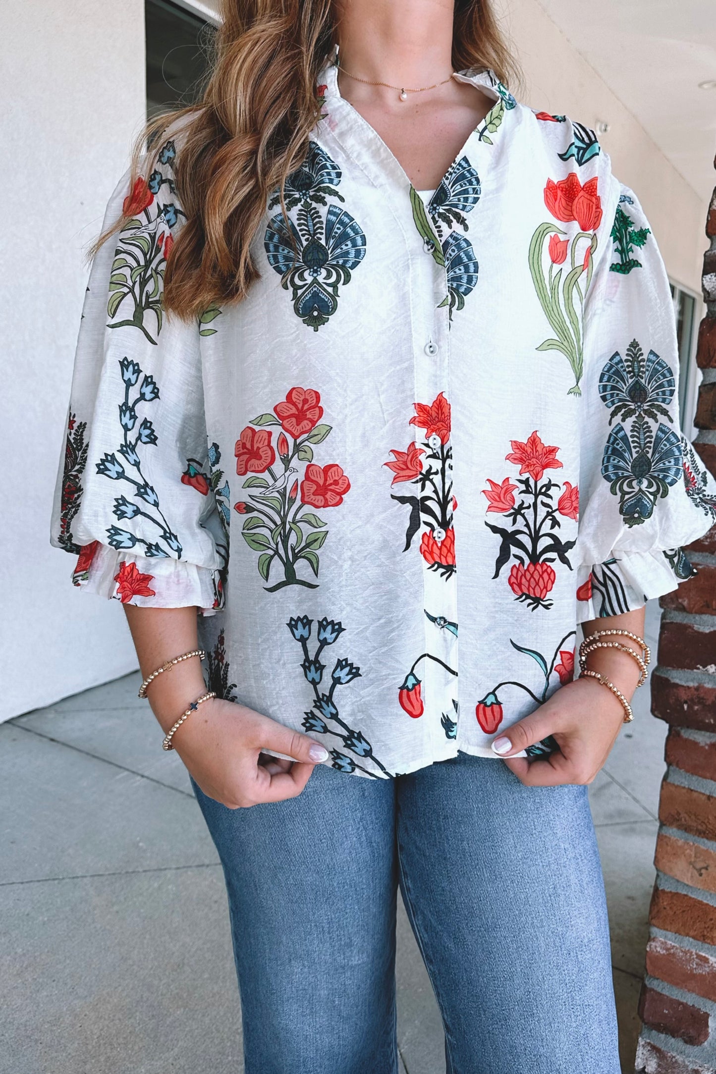 Austen Floral Blouse