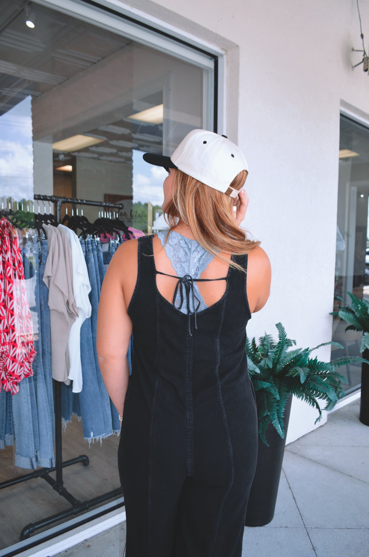 Waverly Waffle Jumpsuit