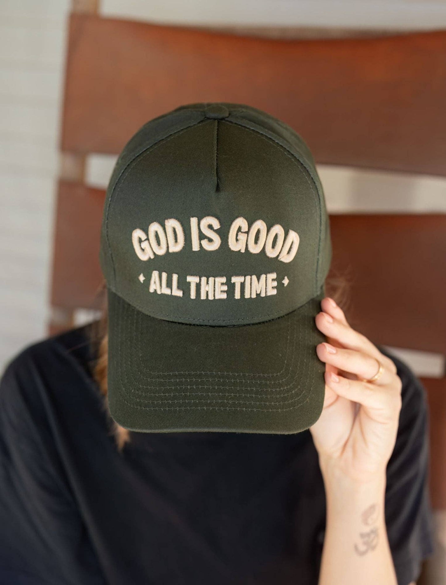 GOD IS GOOD Trucker Hat