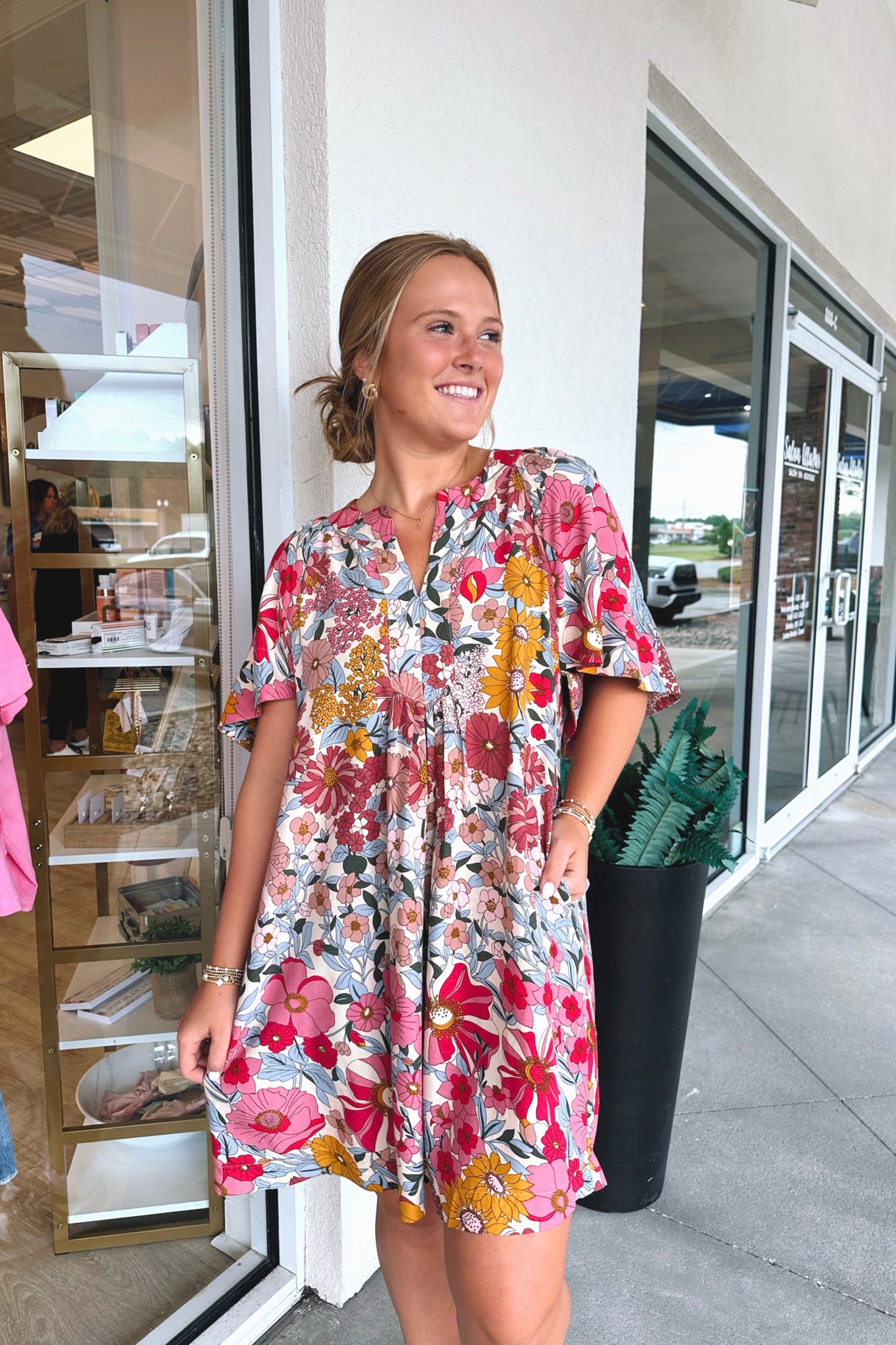 Laney Floral Dress