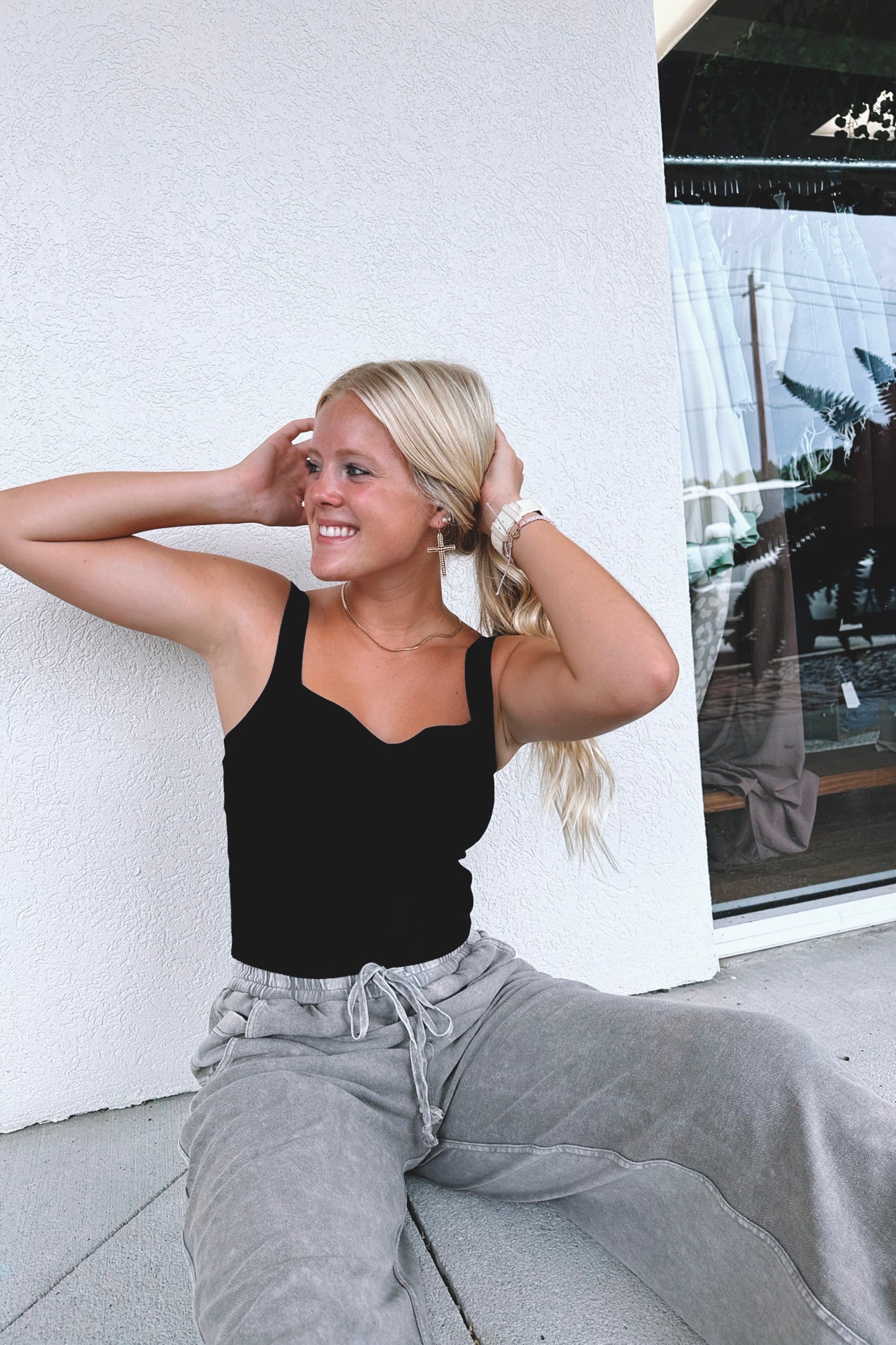 Terry Wide-Leg Sweatpants