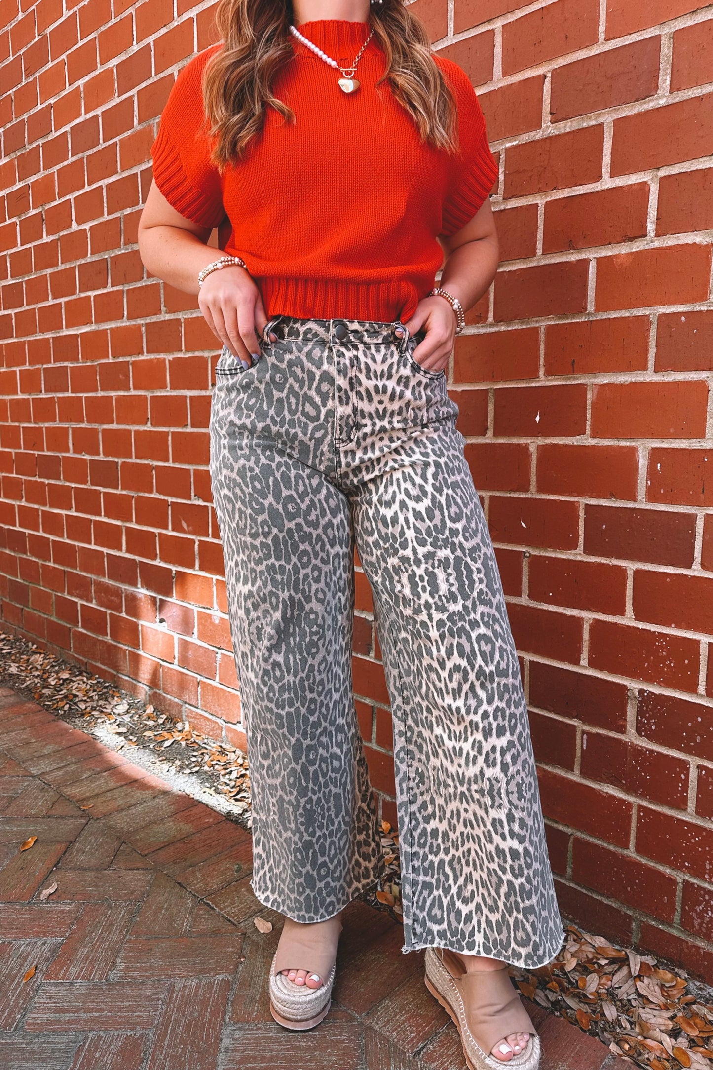 Safari Wide-Leg Pant