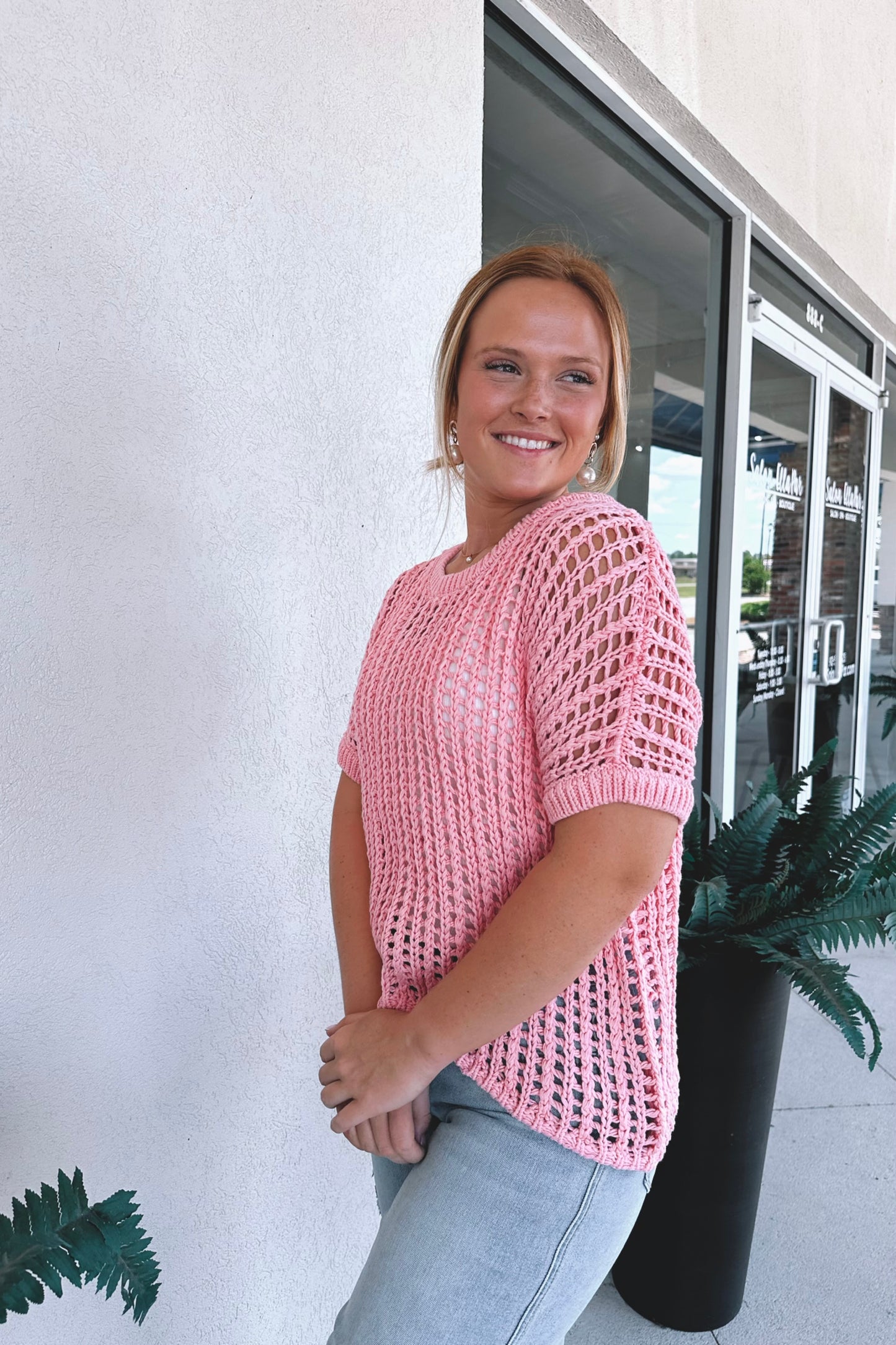 Saylor Crochet Top