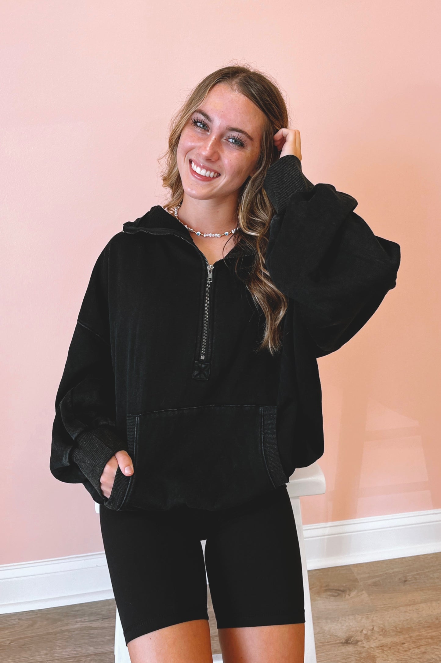 Leslie Half-Zip Hoodie