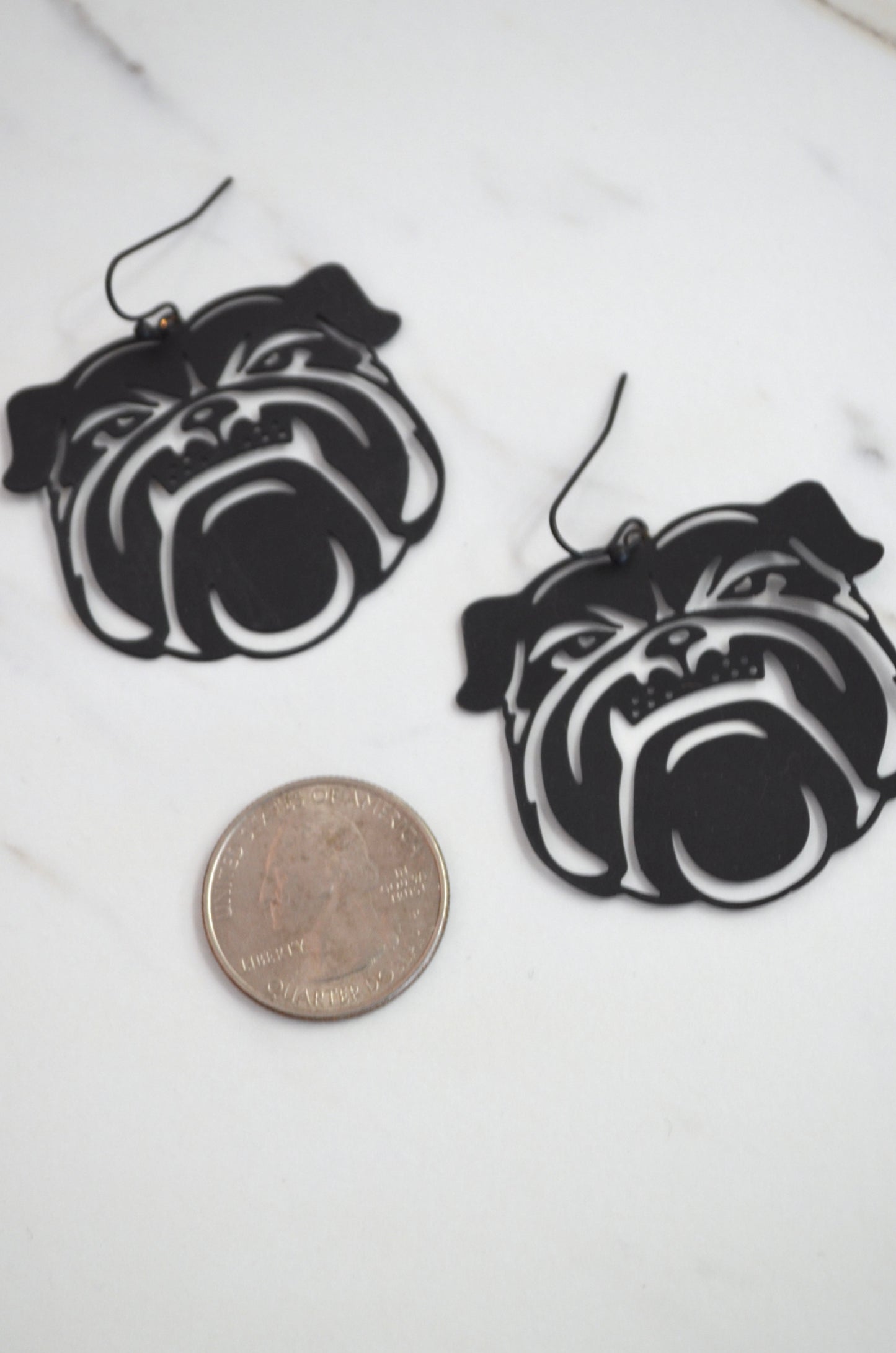 Filigree Dawg Dangles