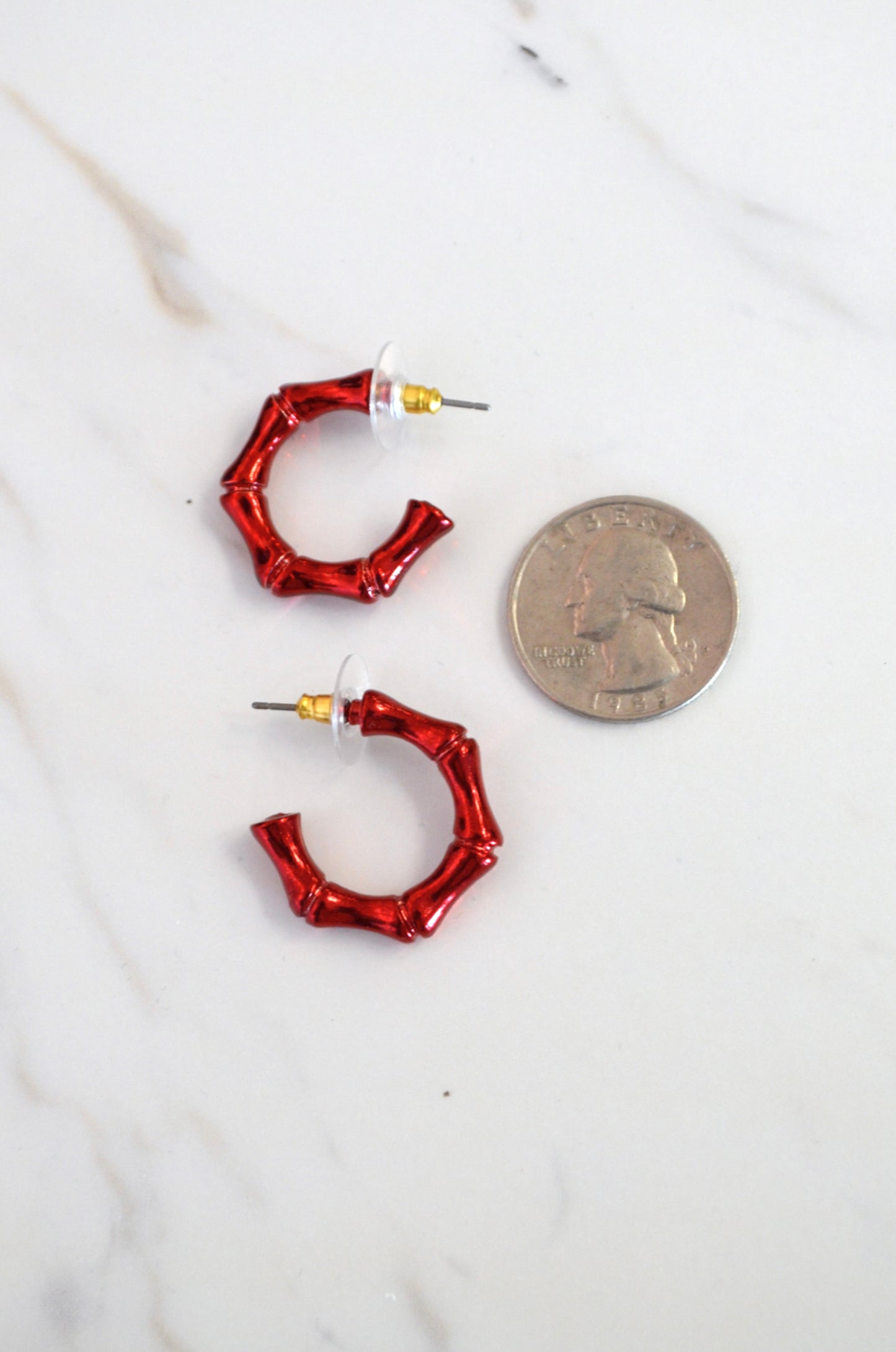 Metallic Hoops