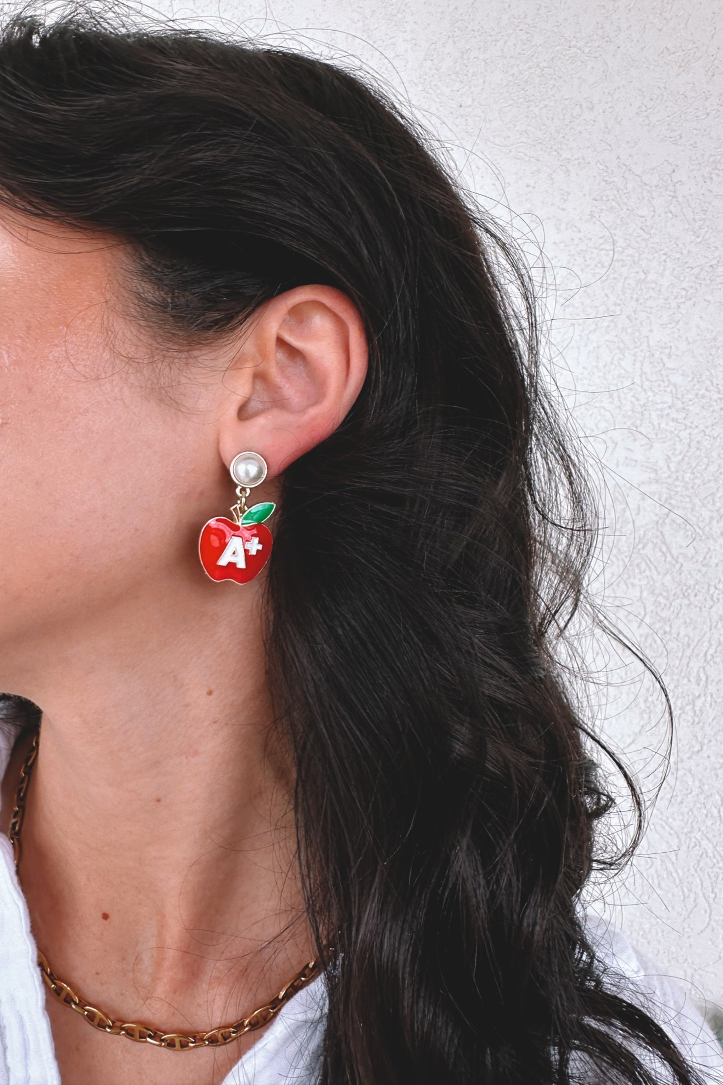 A+ Teacher Earrings