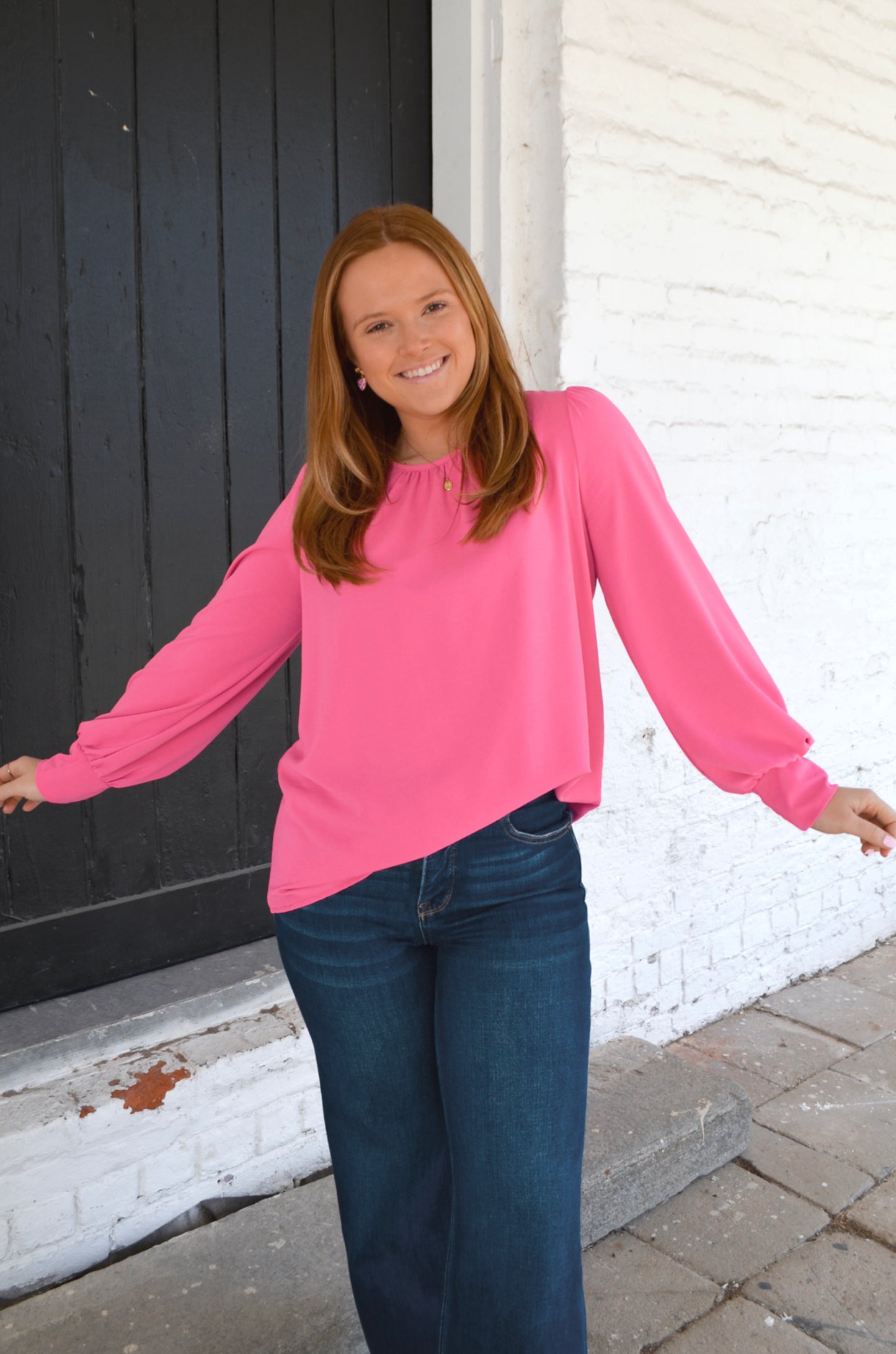 Victoria Woven Blouse