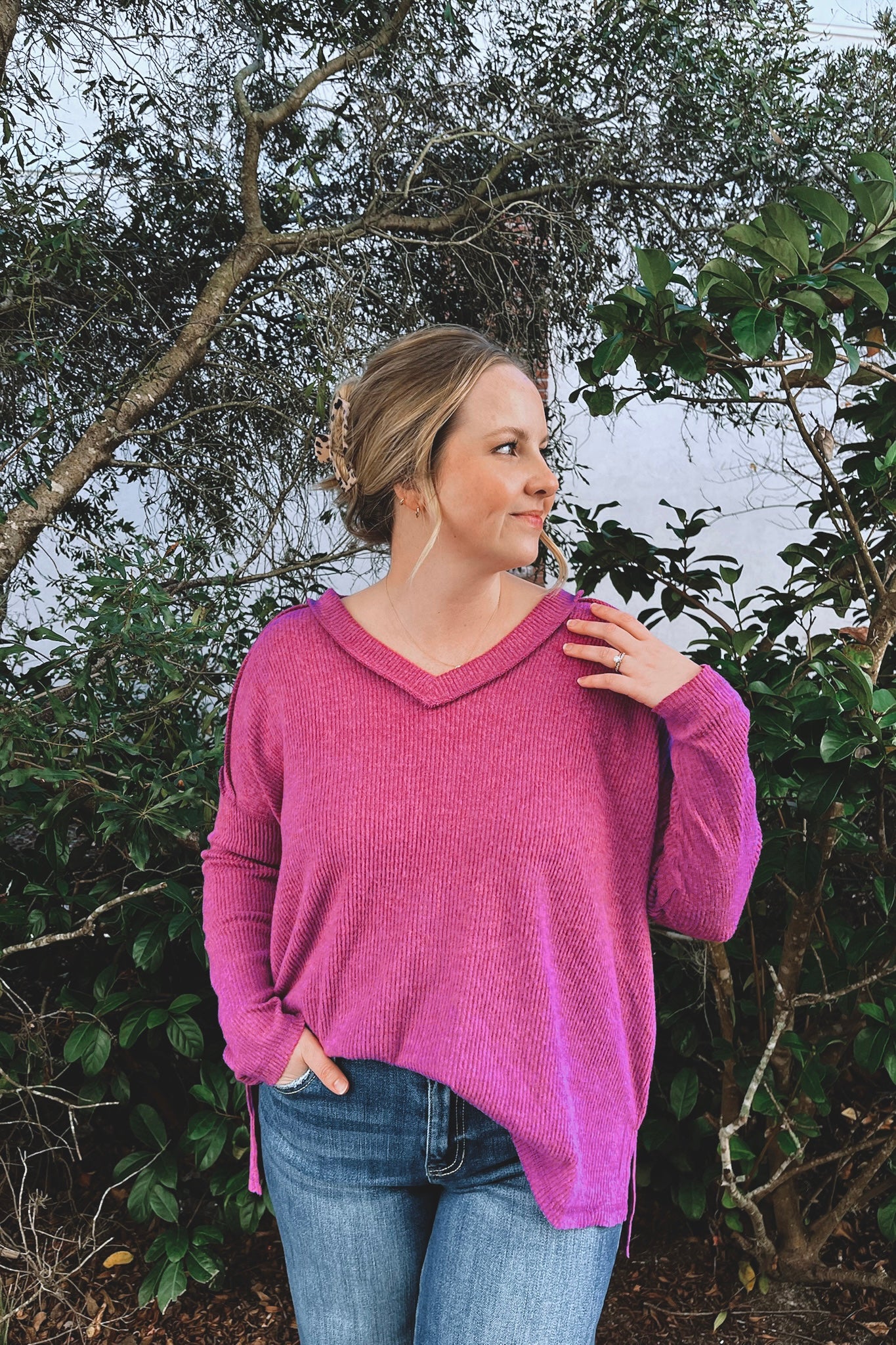 Valerie V-Neck Top