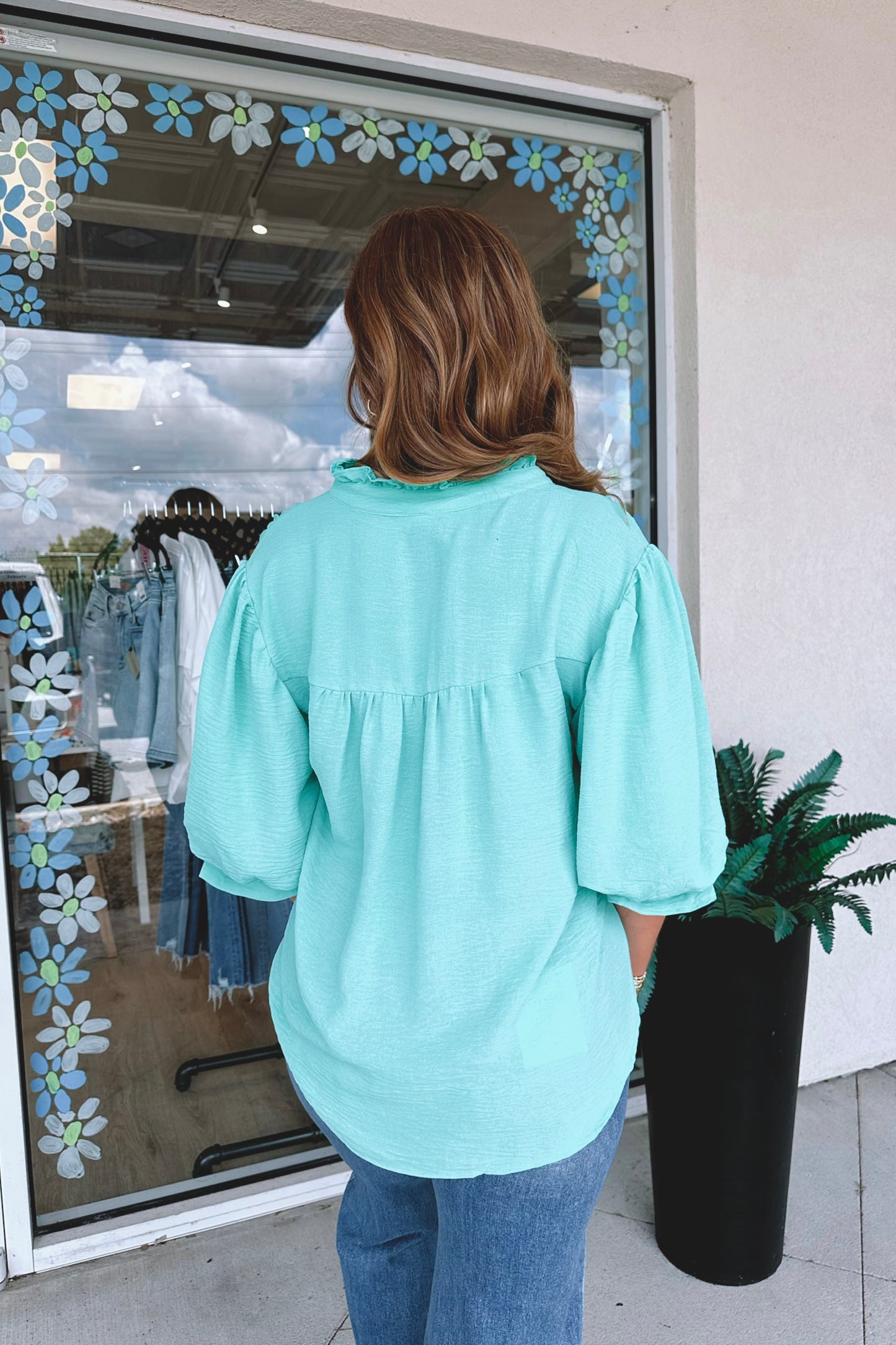 Marie 3/4 Sleeve Top