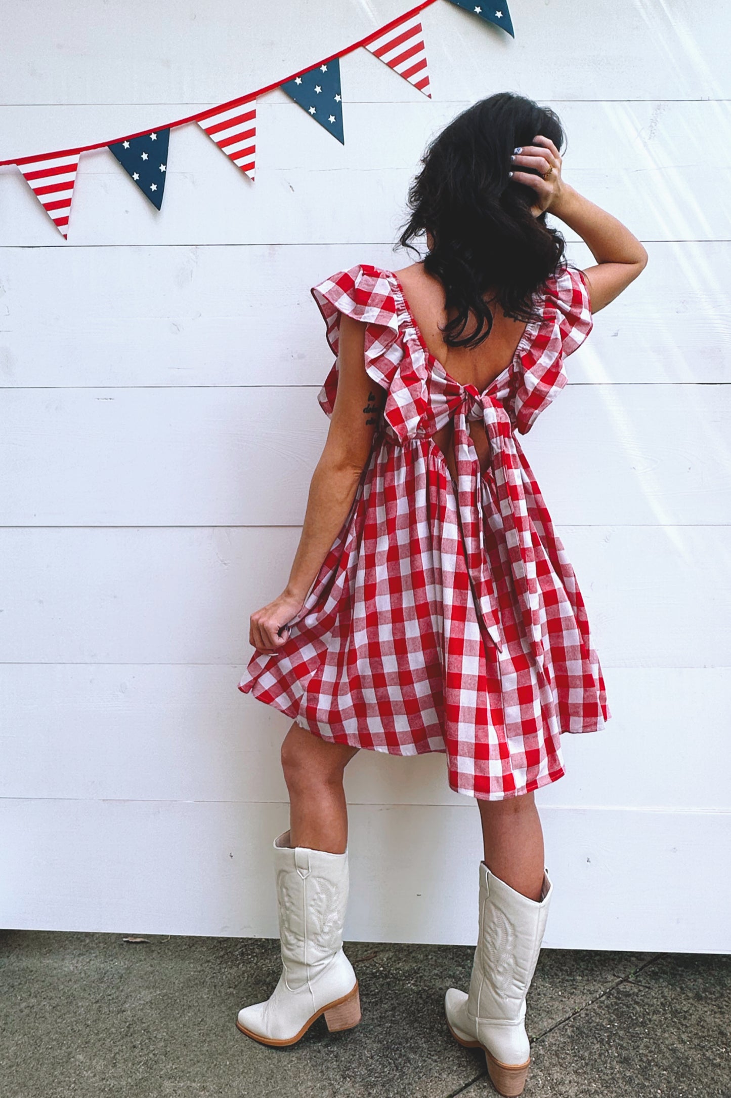 Liberty Gingham Dress