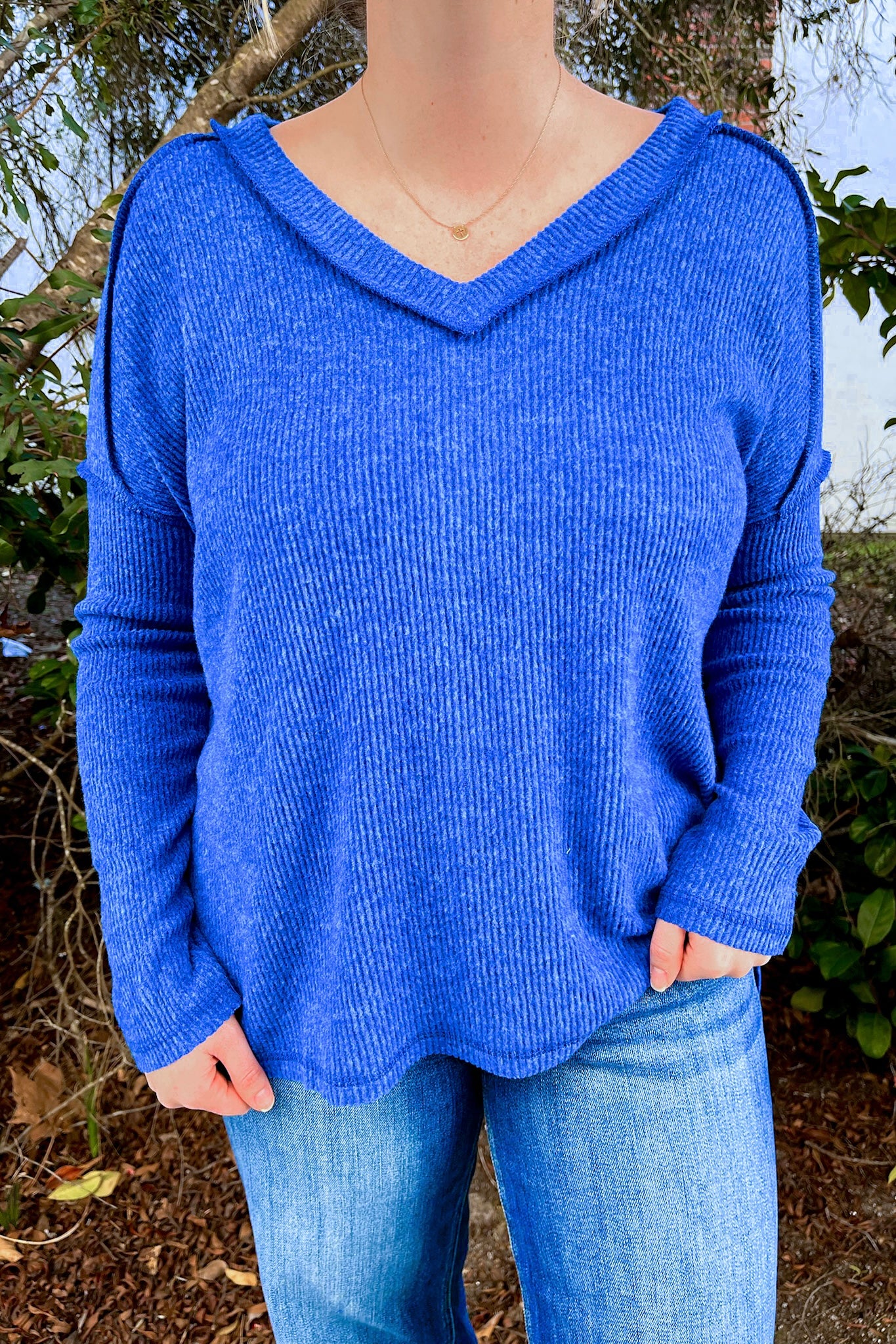 Valerie V-Neck Top