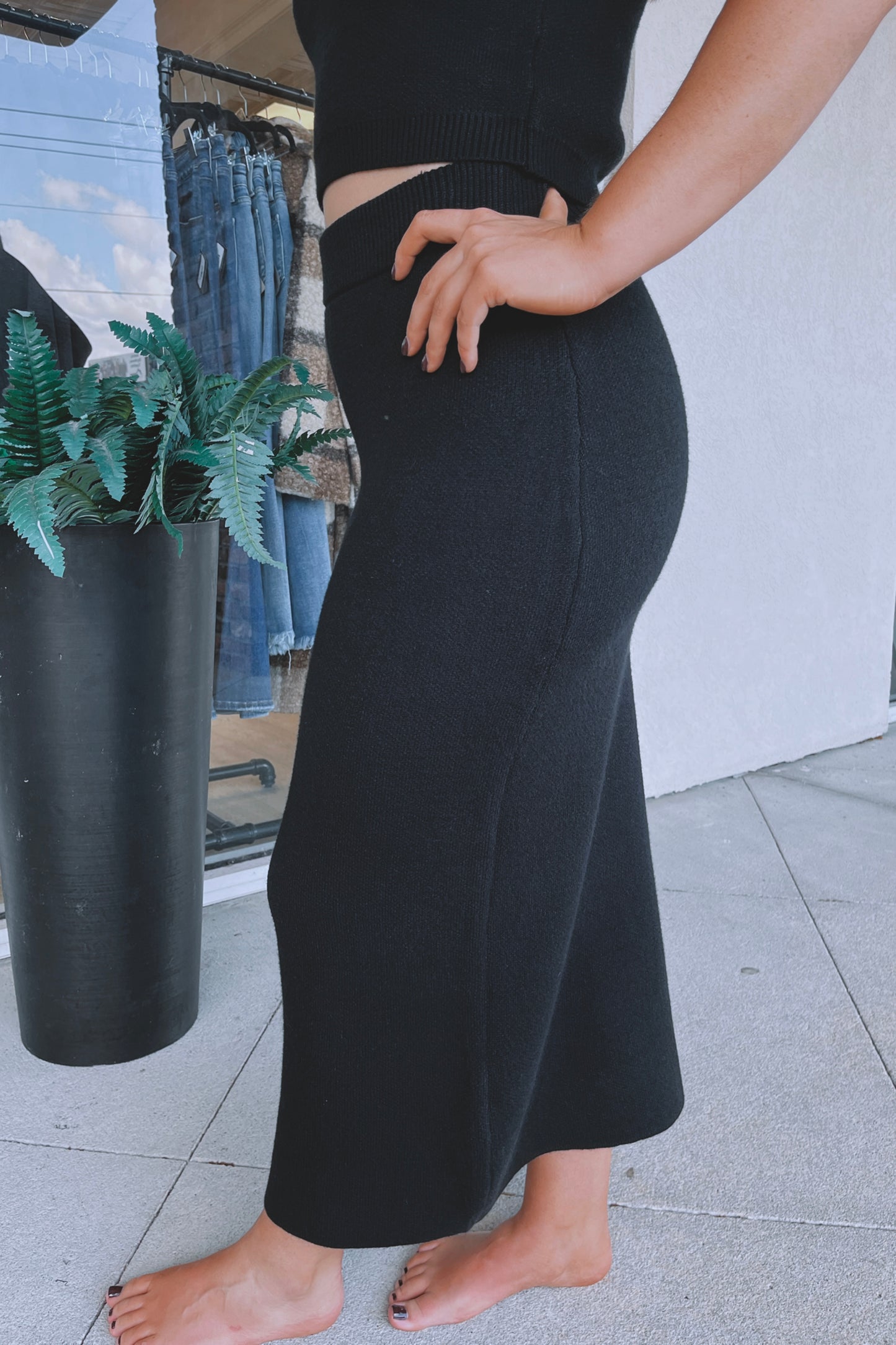 Knit Sweater Skirt