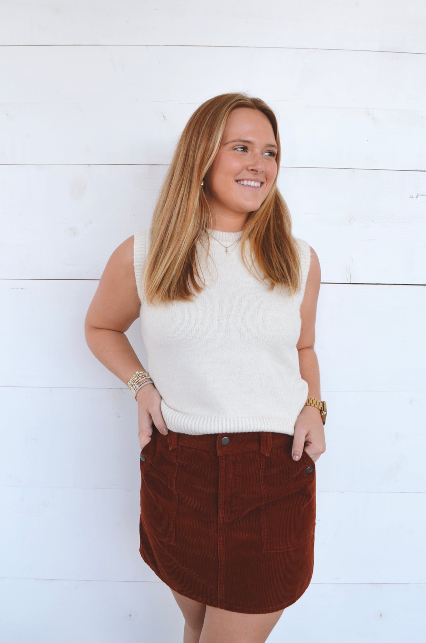 Monica Knit Crop Top