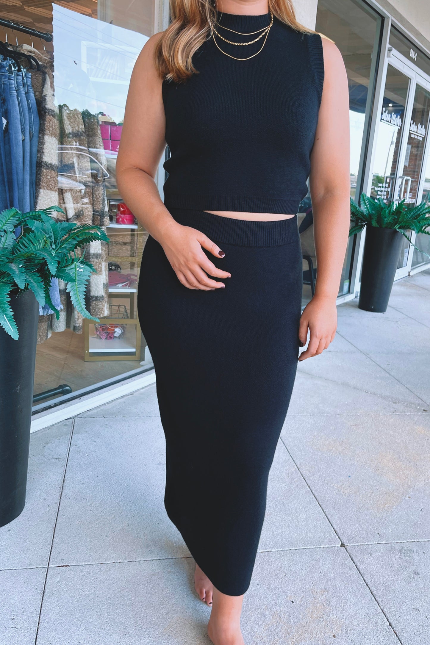 Knit Sweater Skirt