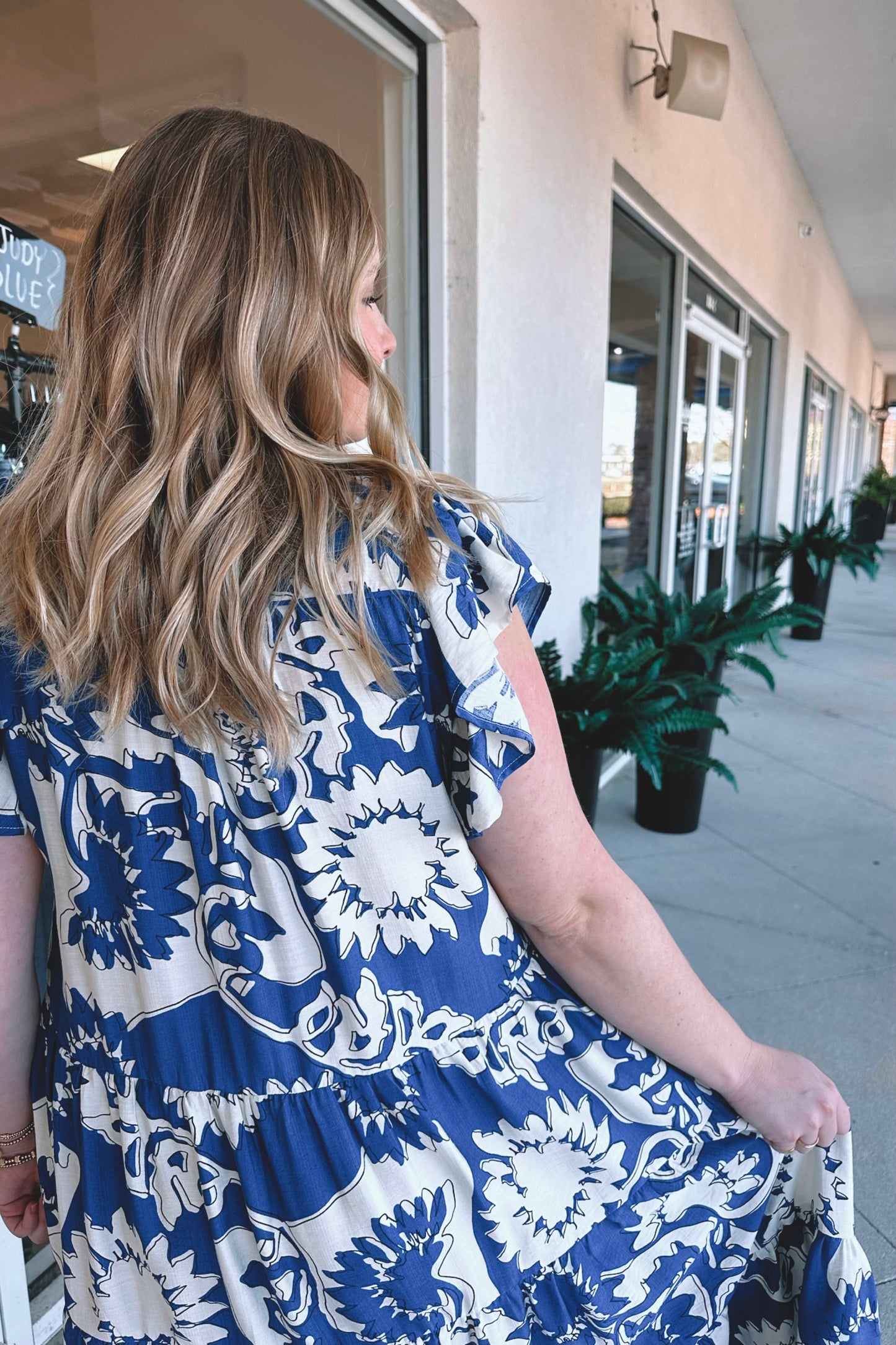 Flutter Midi Dress