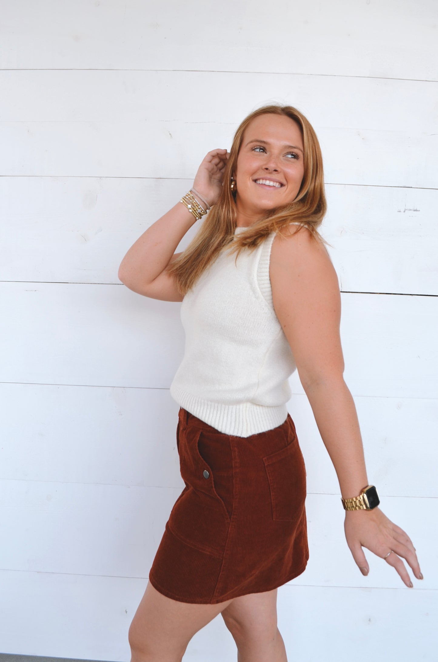Monica Knit Crop Top