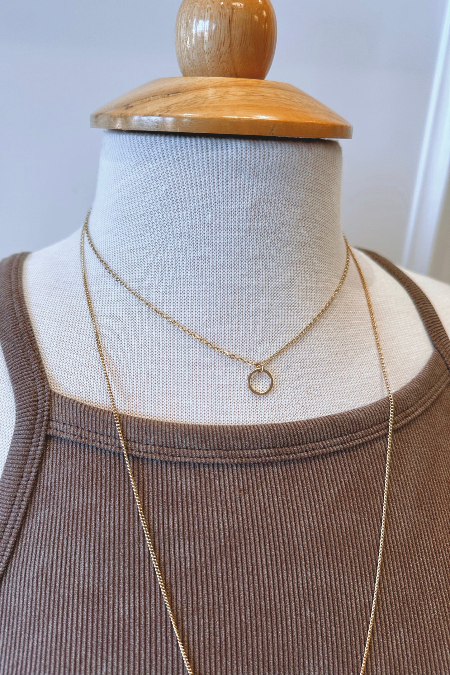 Metal Fringe Necklace - Boutique EllaPar