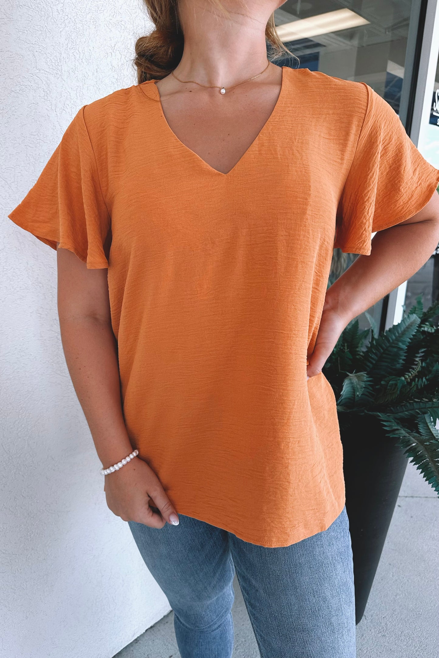 Apricot Airflow Top