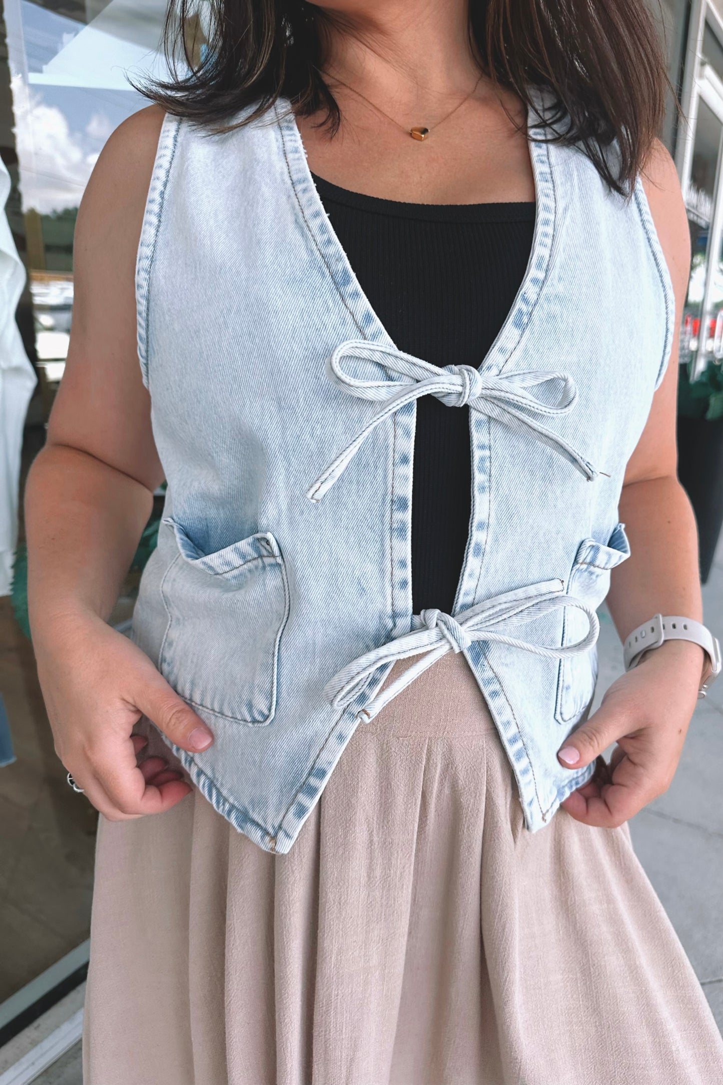 Jenny Denim Vest