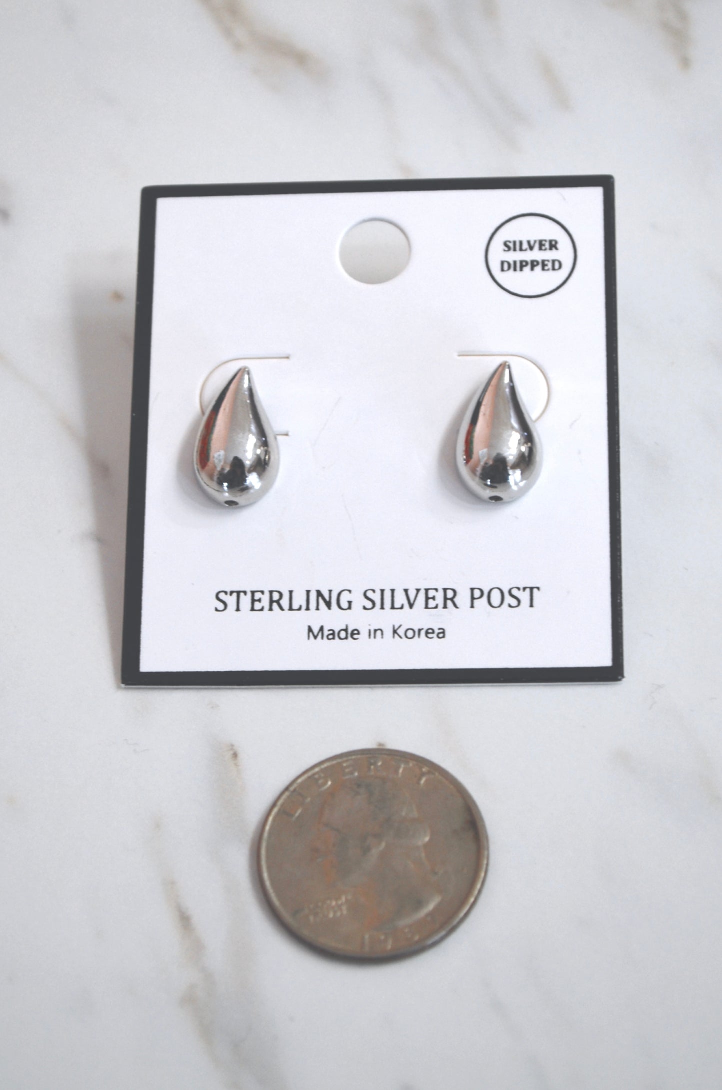 Bubble Teardrop Studs