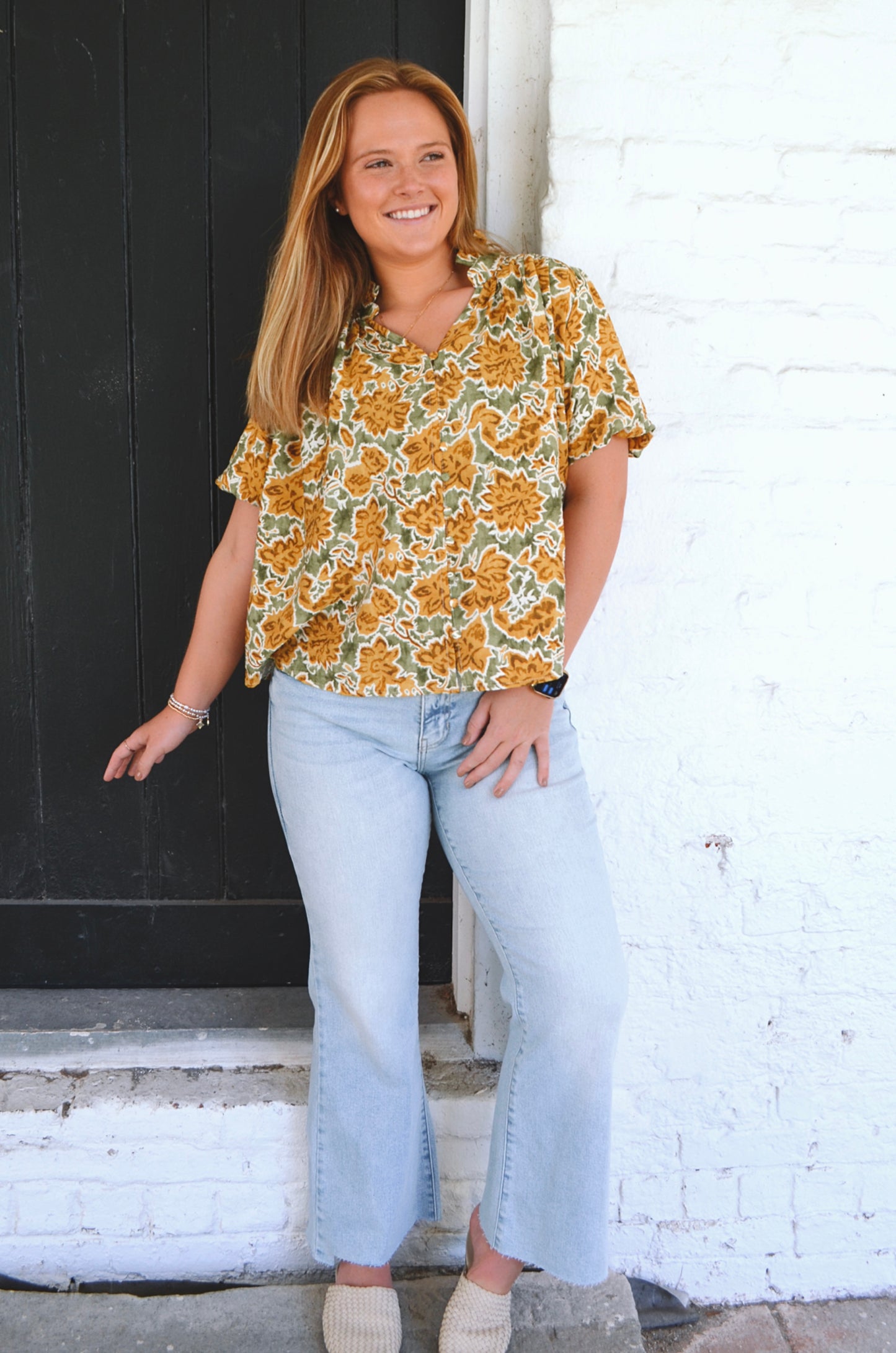 Fallon Floral Blouse