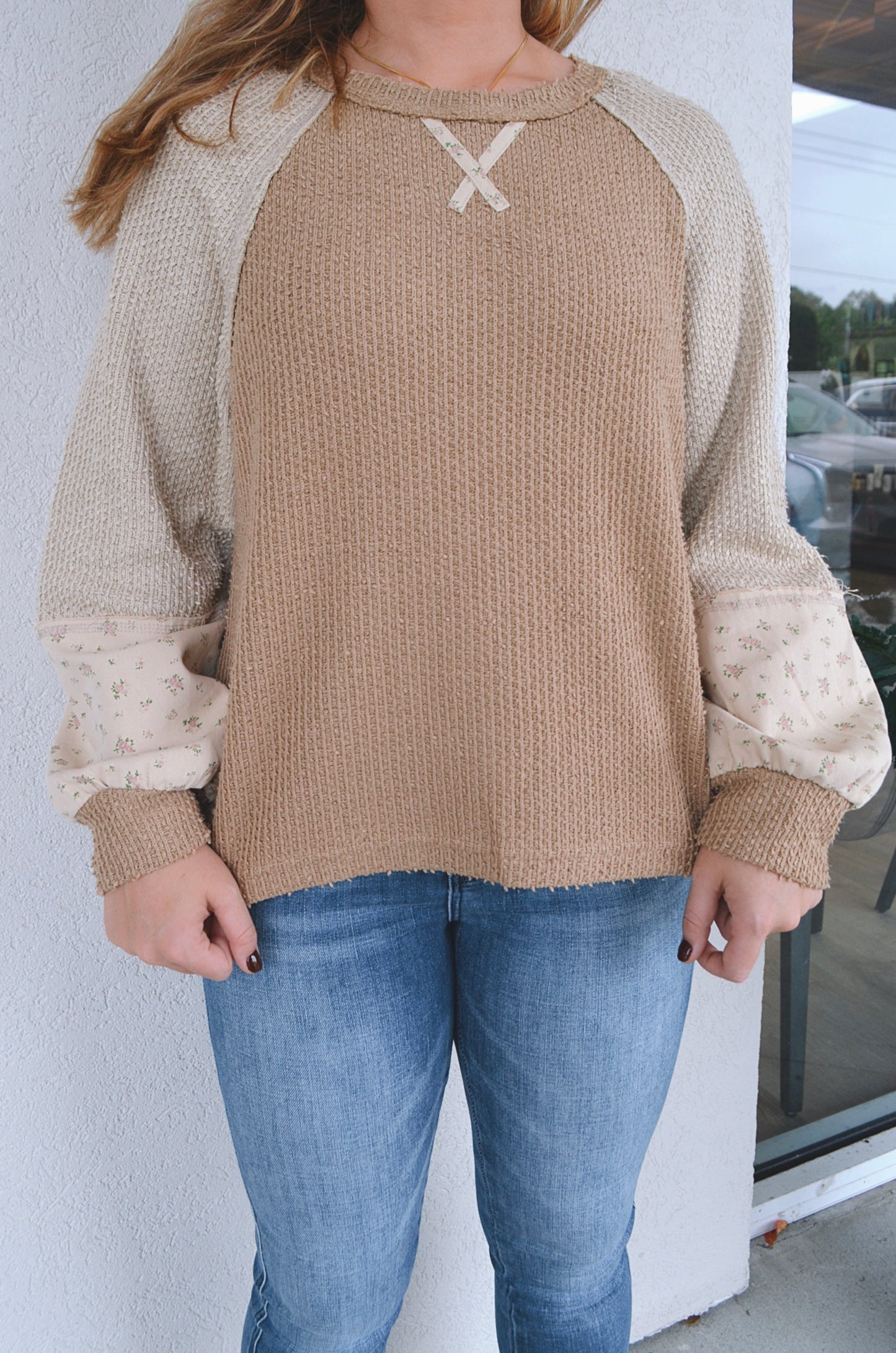 Down To Earth Knit Top