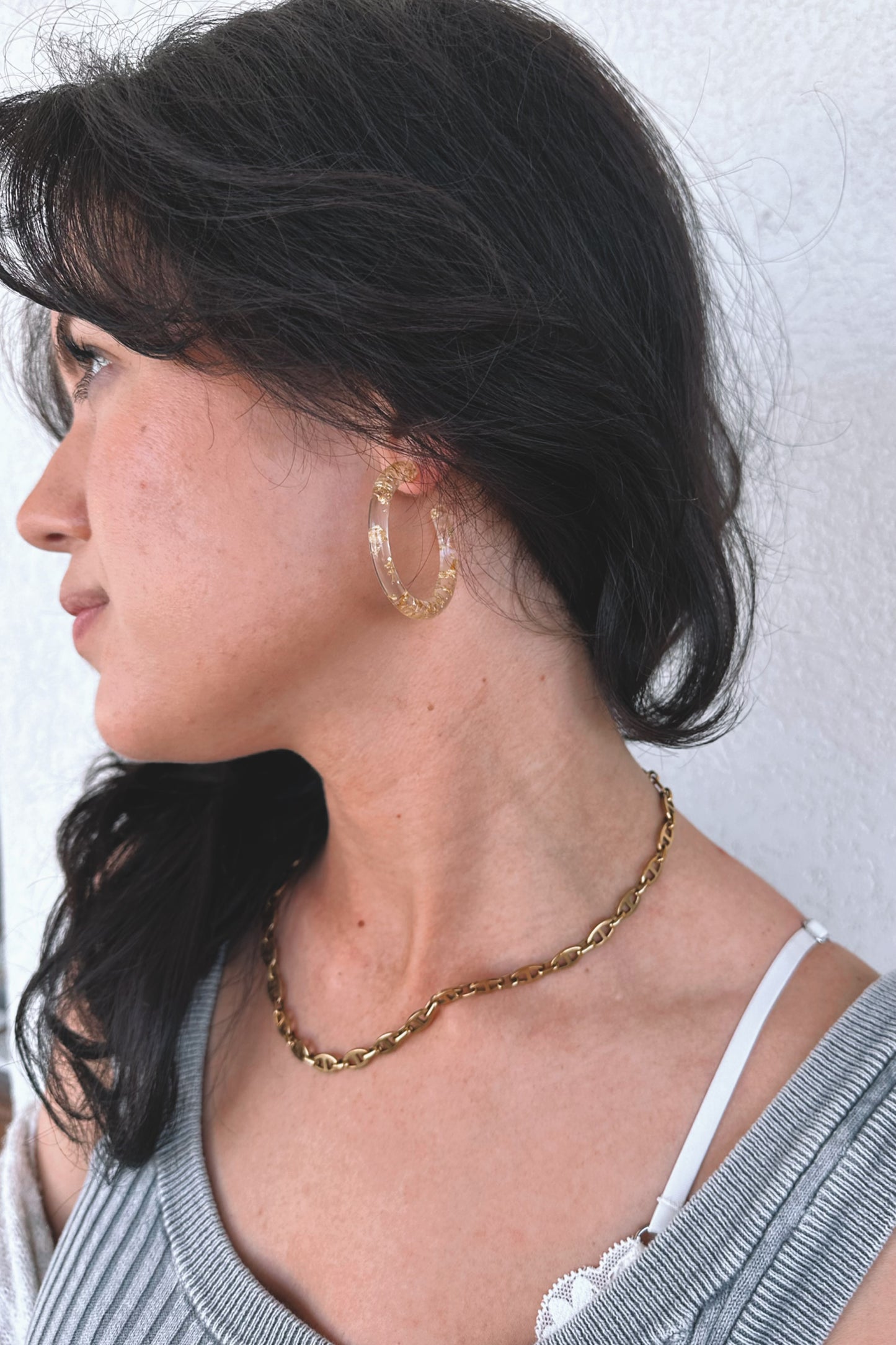 Glitzy Hoops