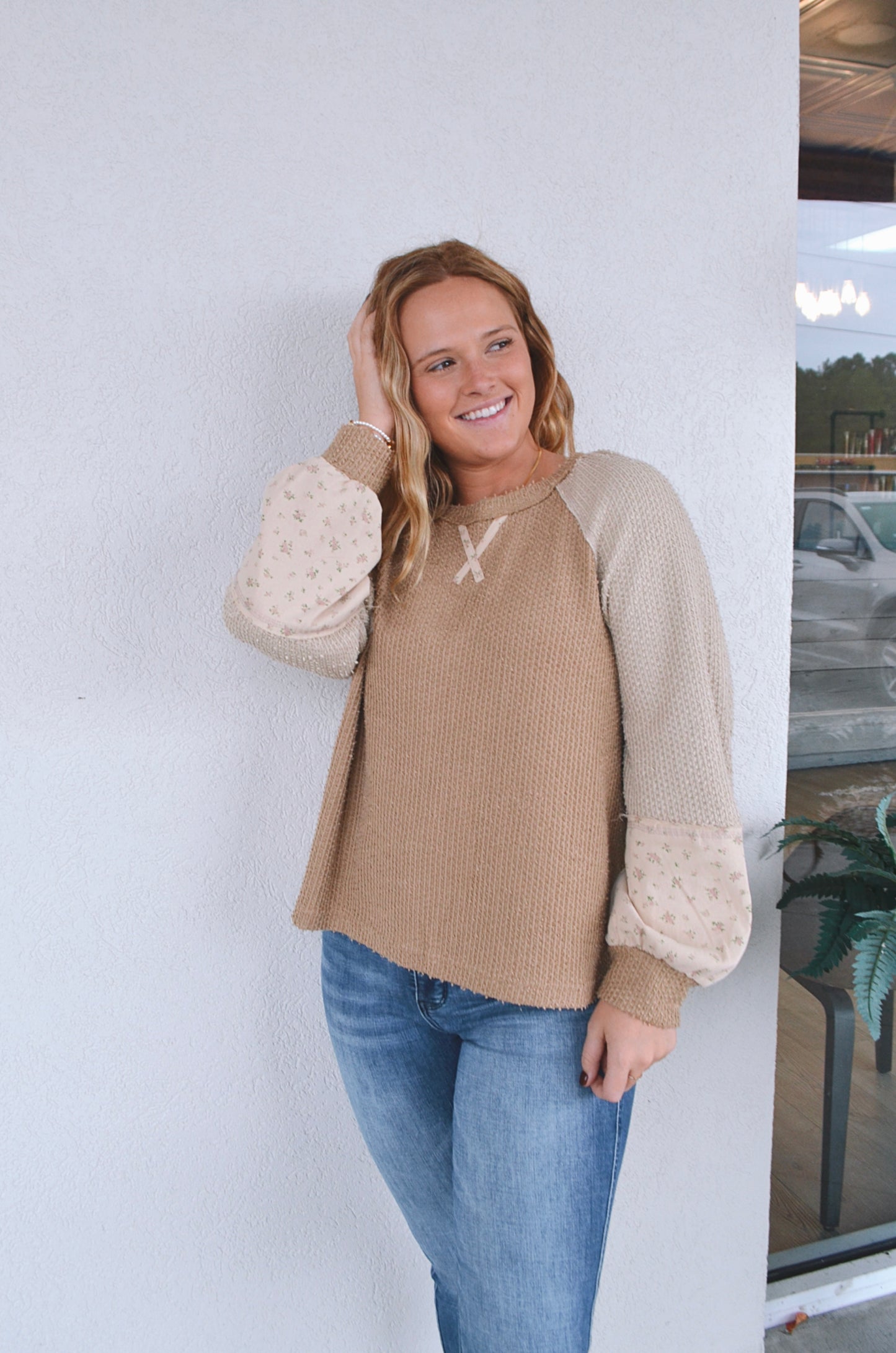 Down To Earth Knit Top