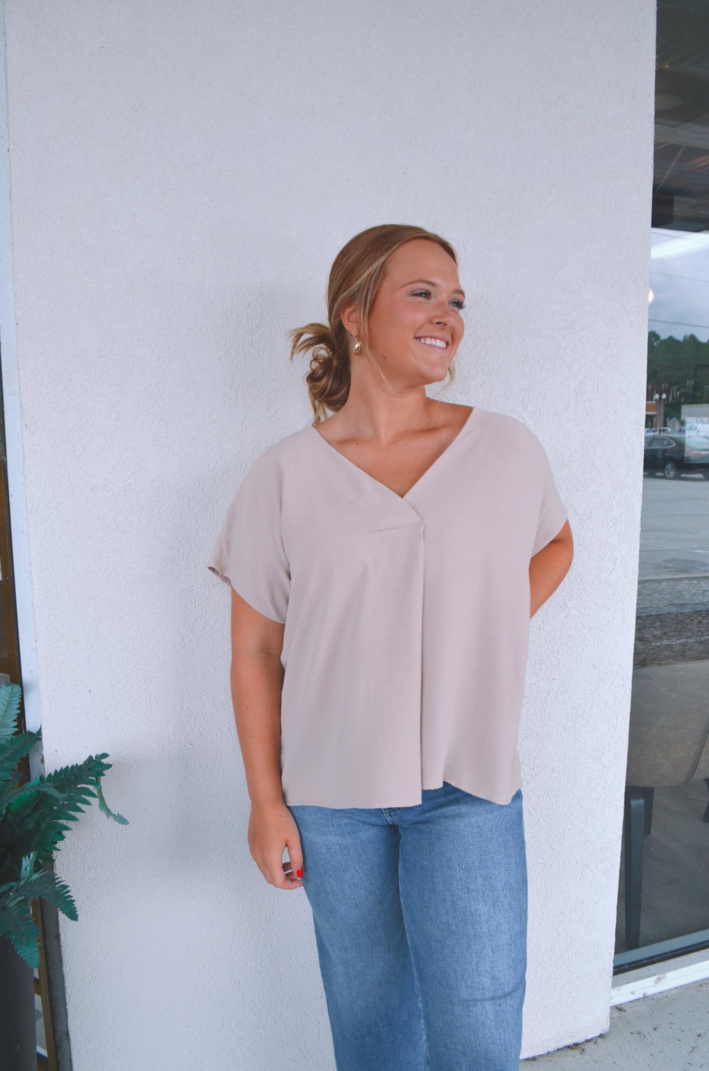 Christi V-Neck Blouse
