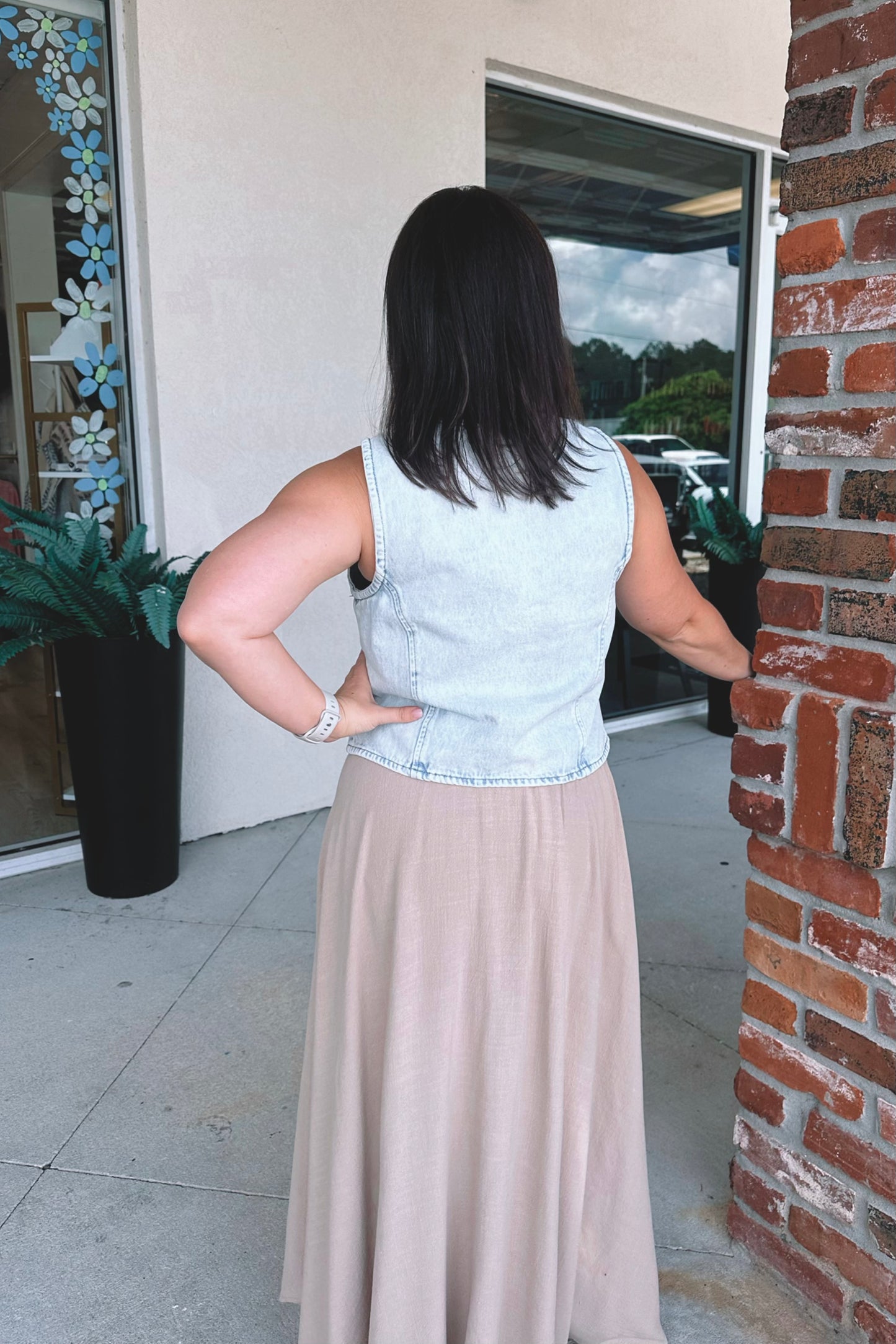 Jenny Denim Vest