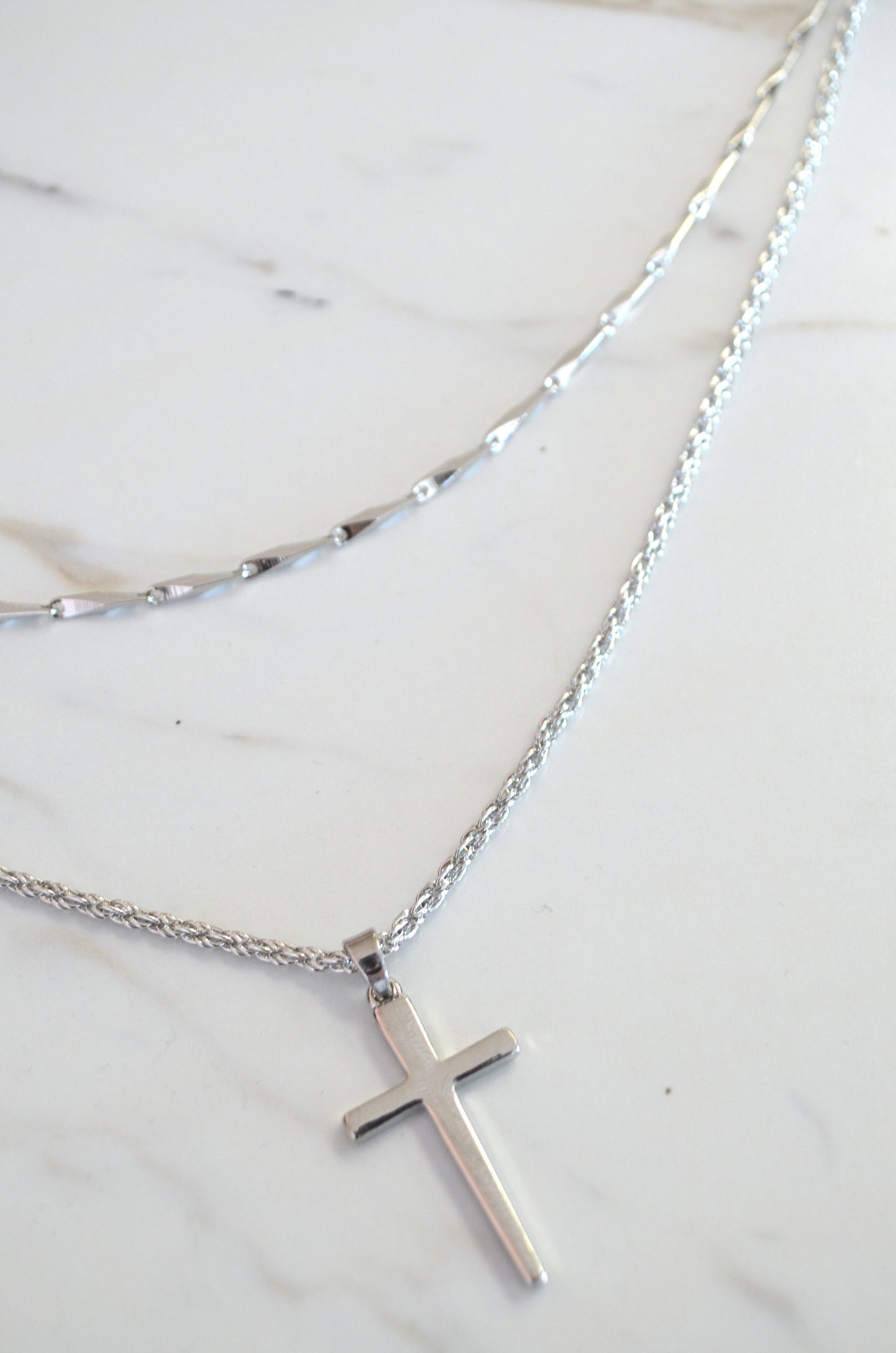 Faith Layered Necklace