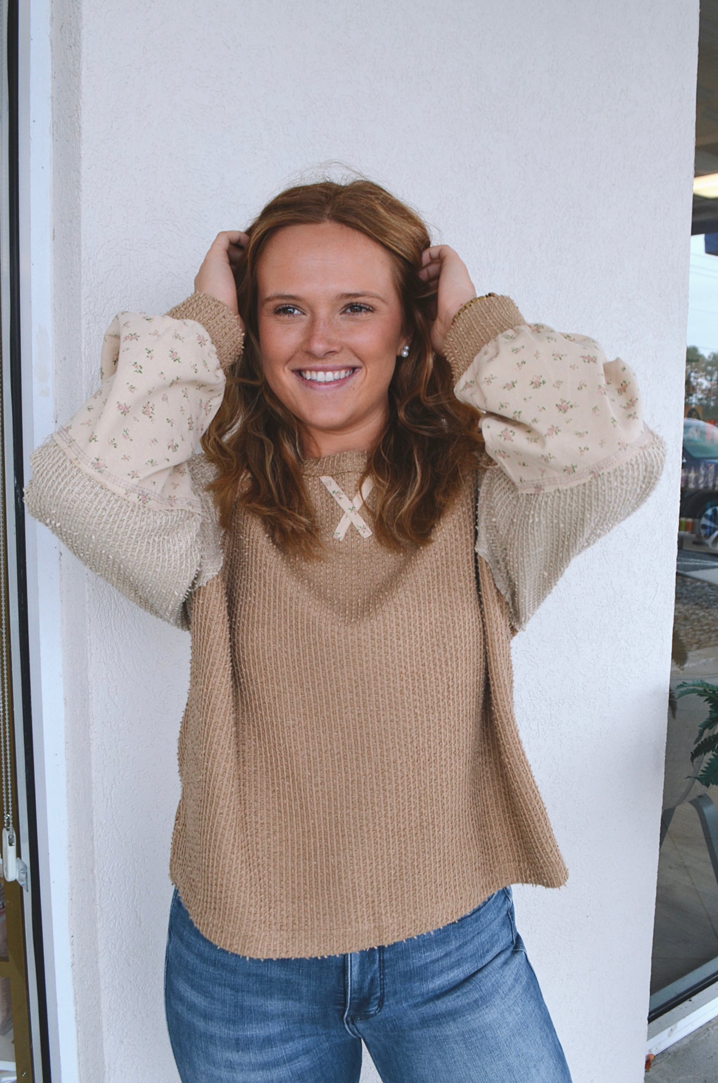Down To Earth Knit Top