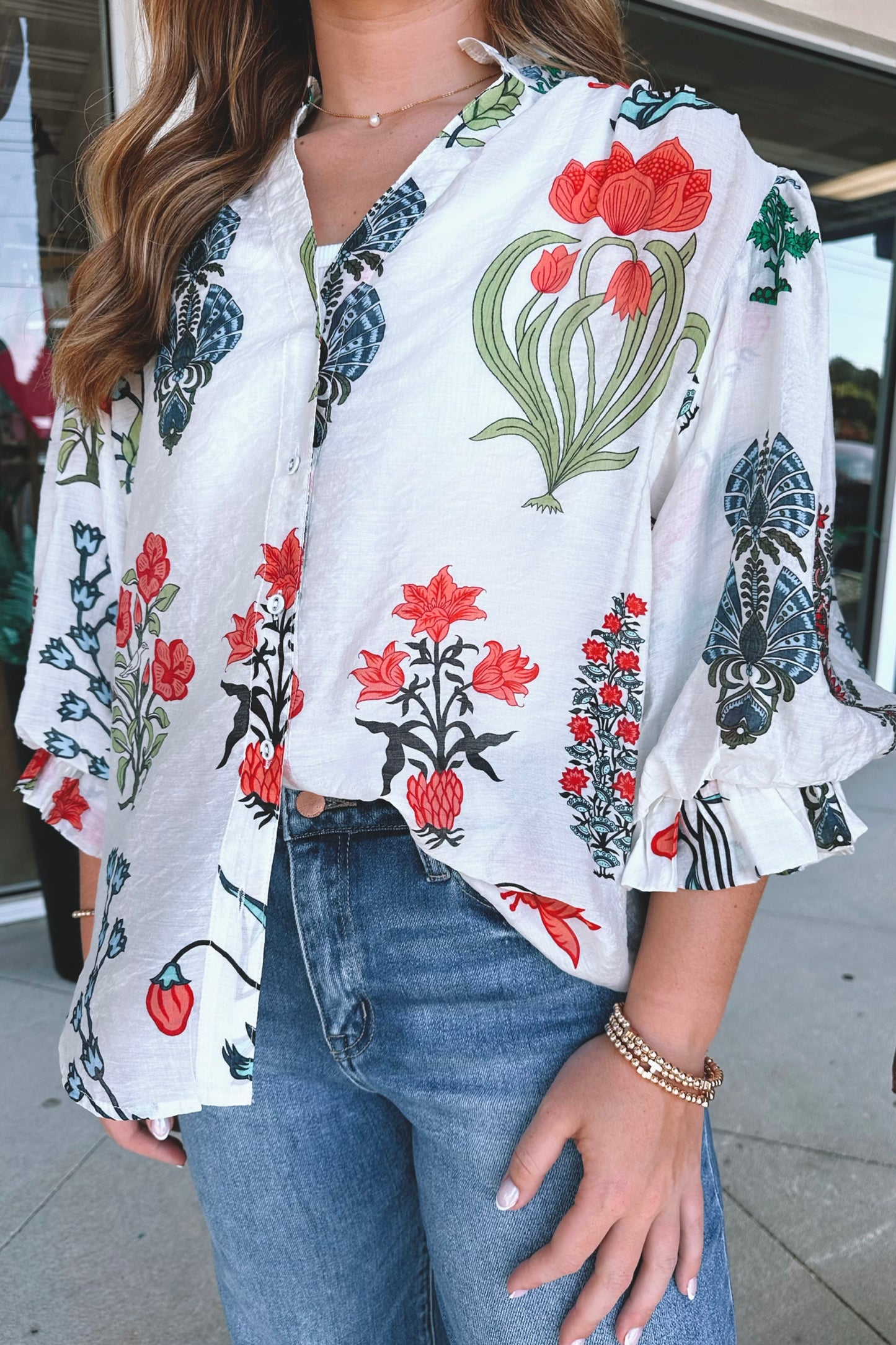 Austen Floral Blouse