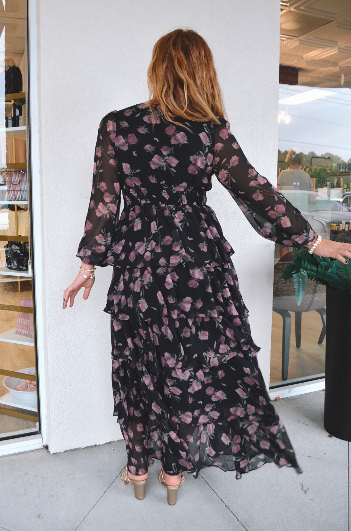 Thea Tiered Maxi Dress