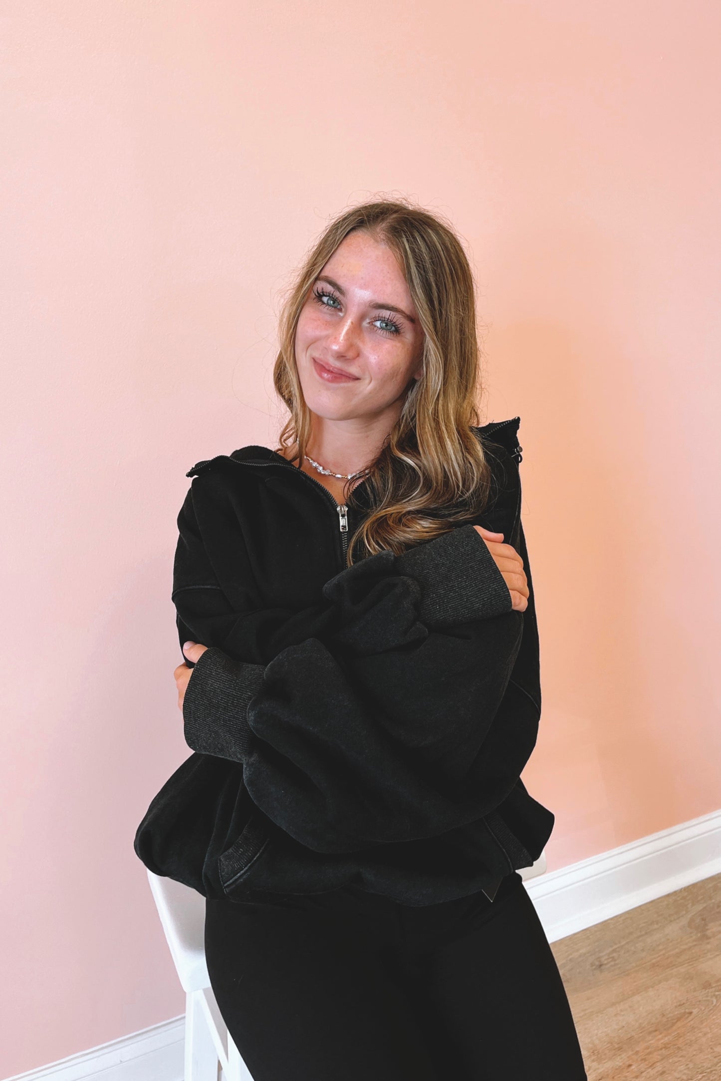 Leslie Half-Zip Hoodie