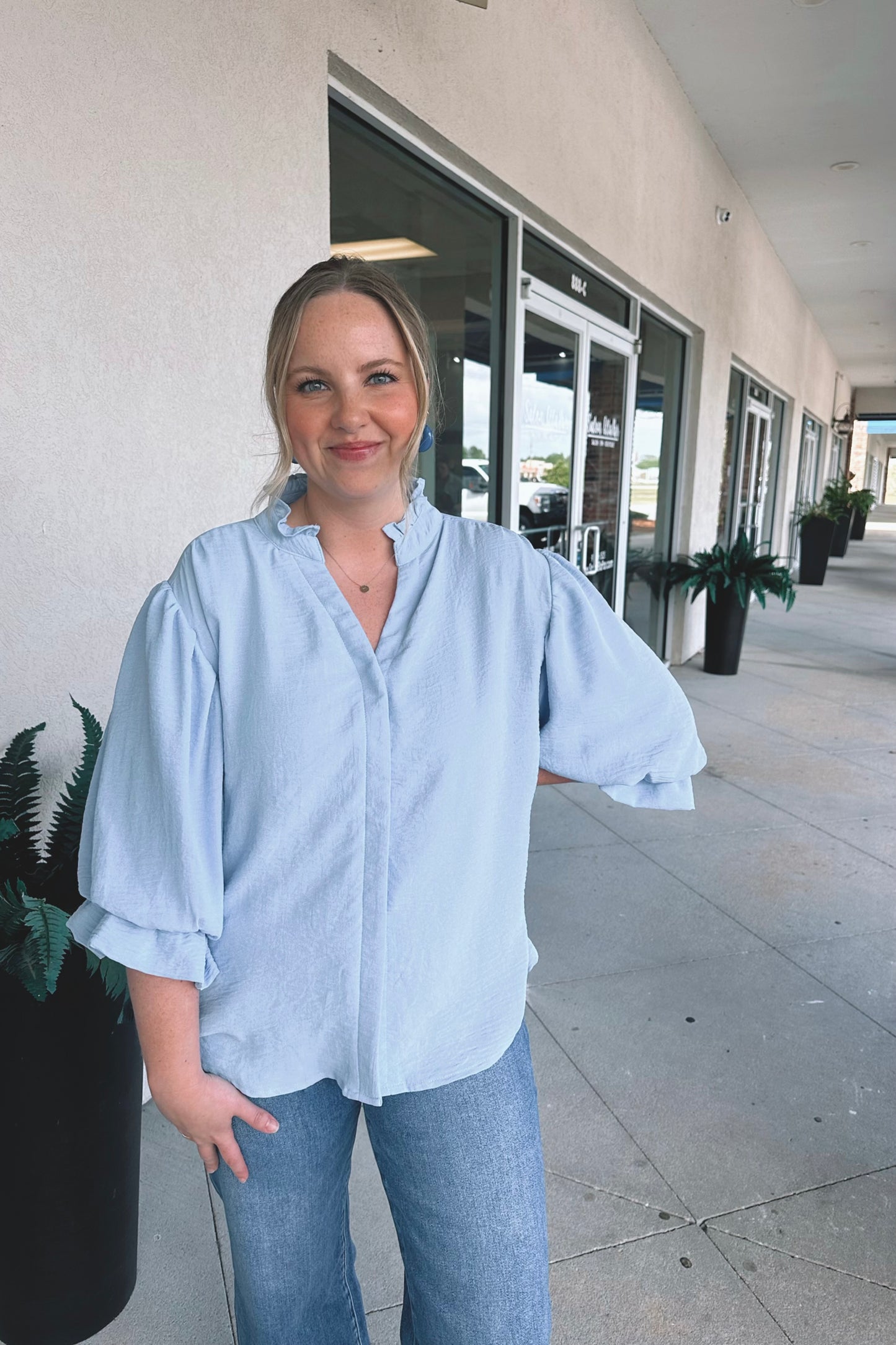 Marie 3/4 Sleeve Top