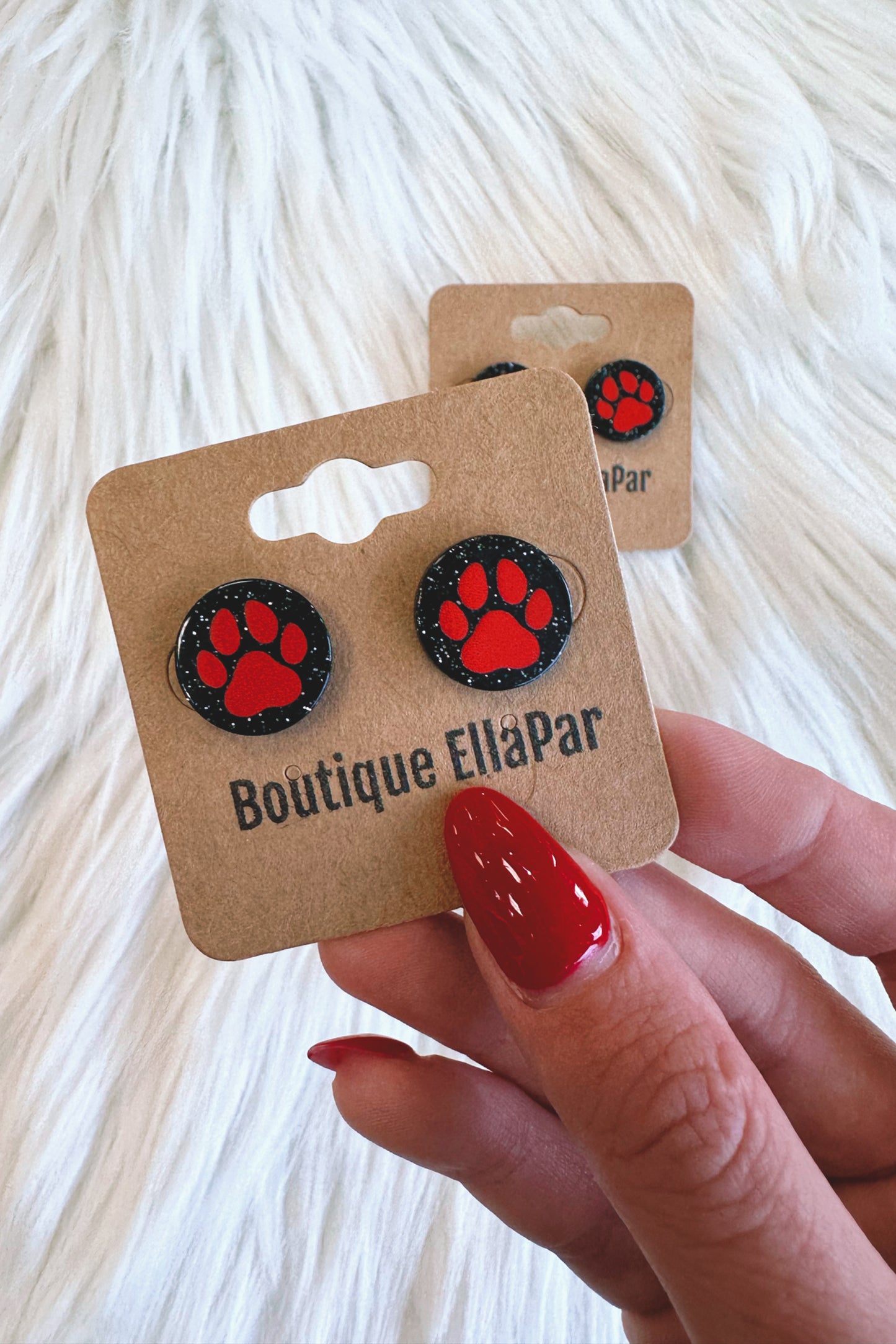 Disco Paw Studs