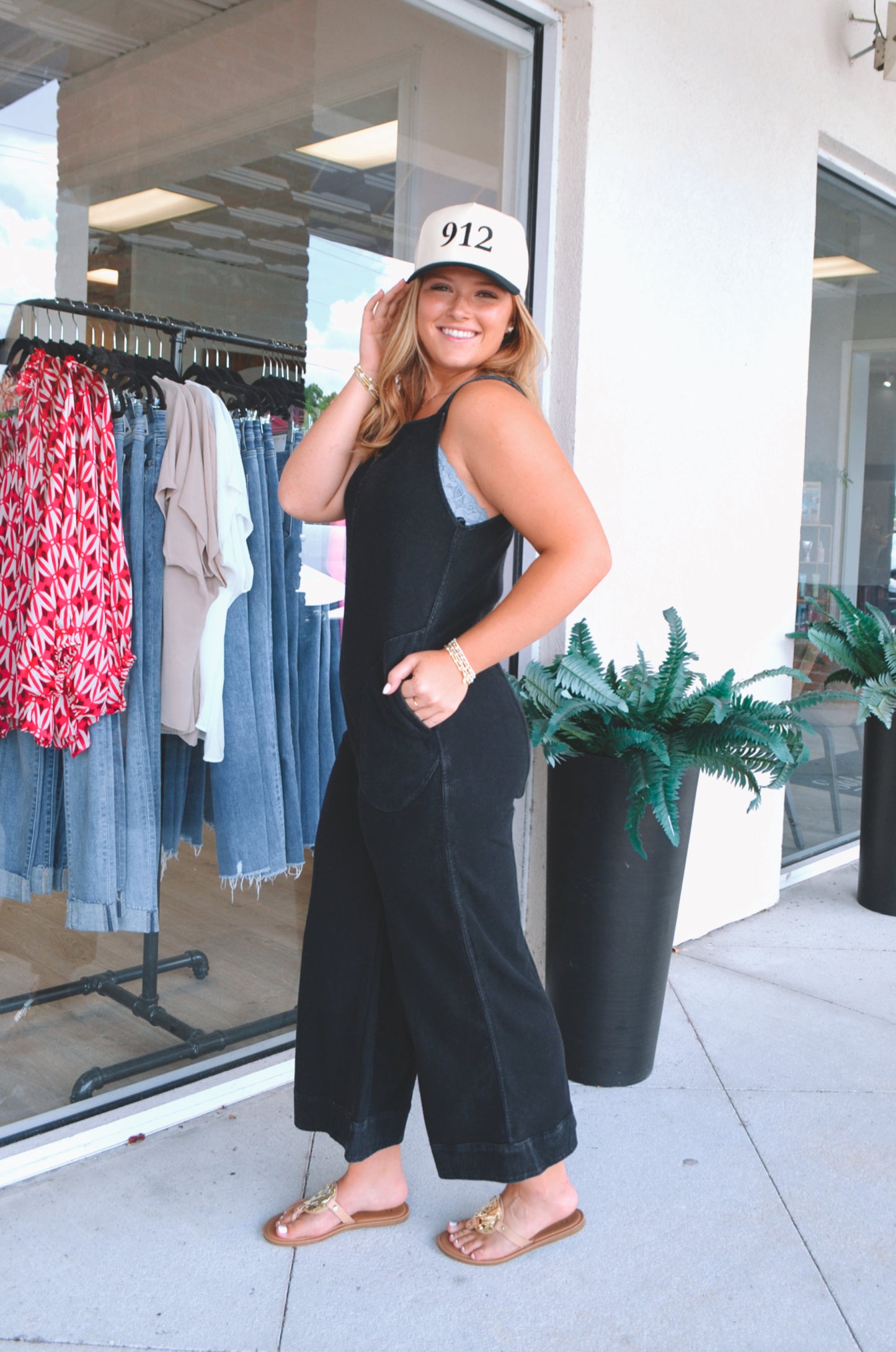 Waverly Waffle Jumpsuit