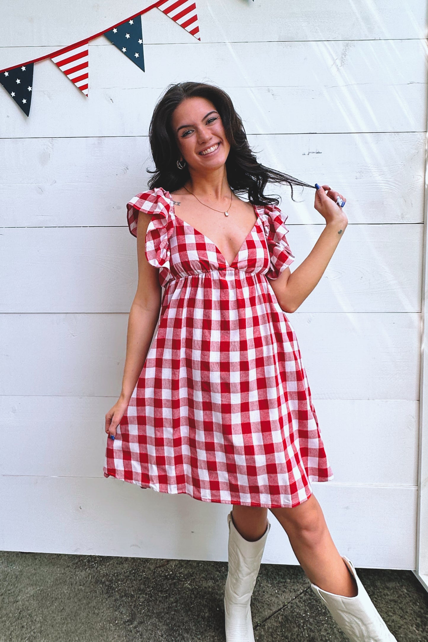 Liberty Gingham Dress