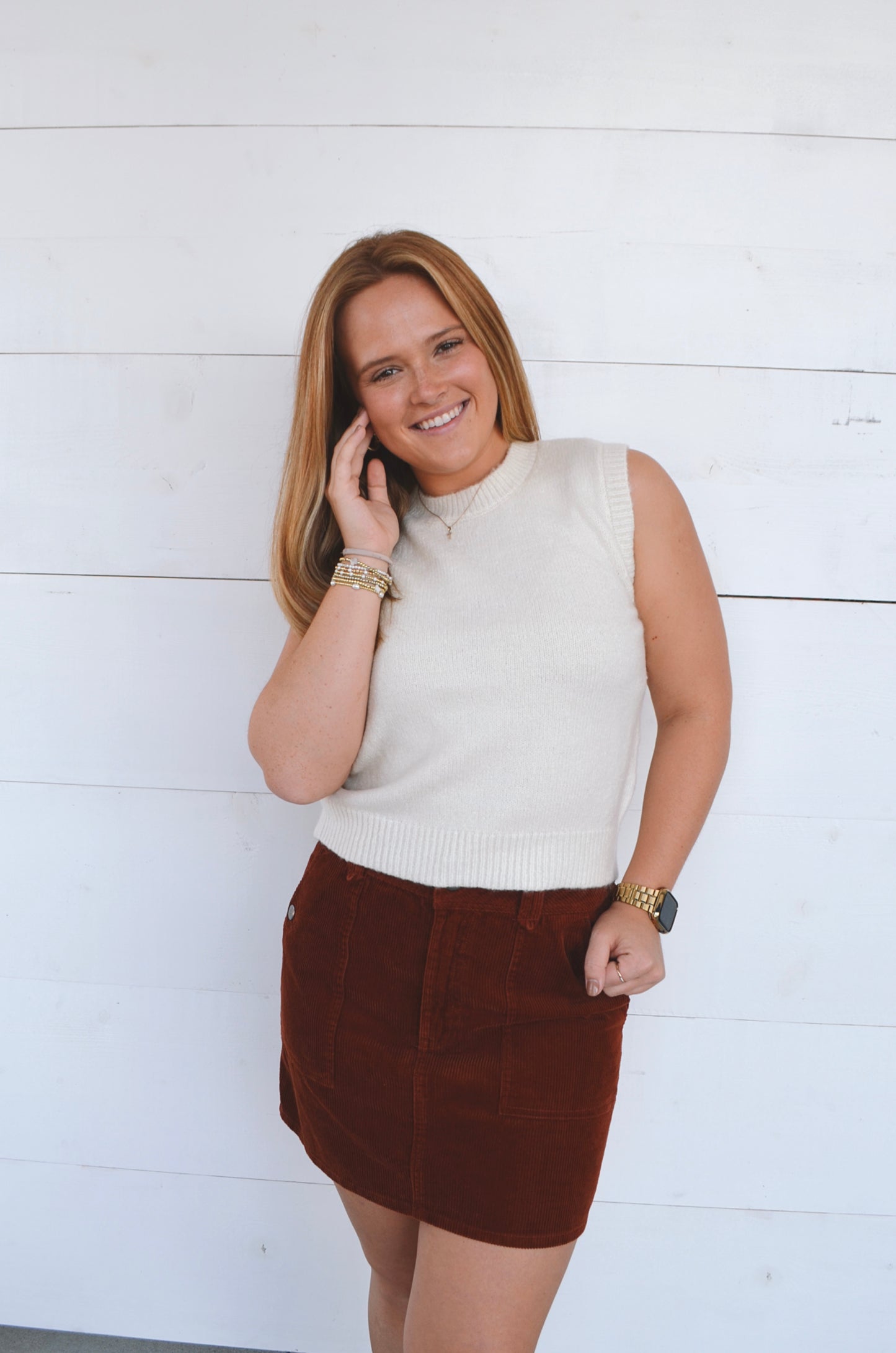 Monica Knit Crop Top